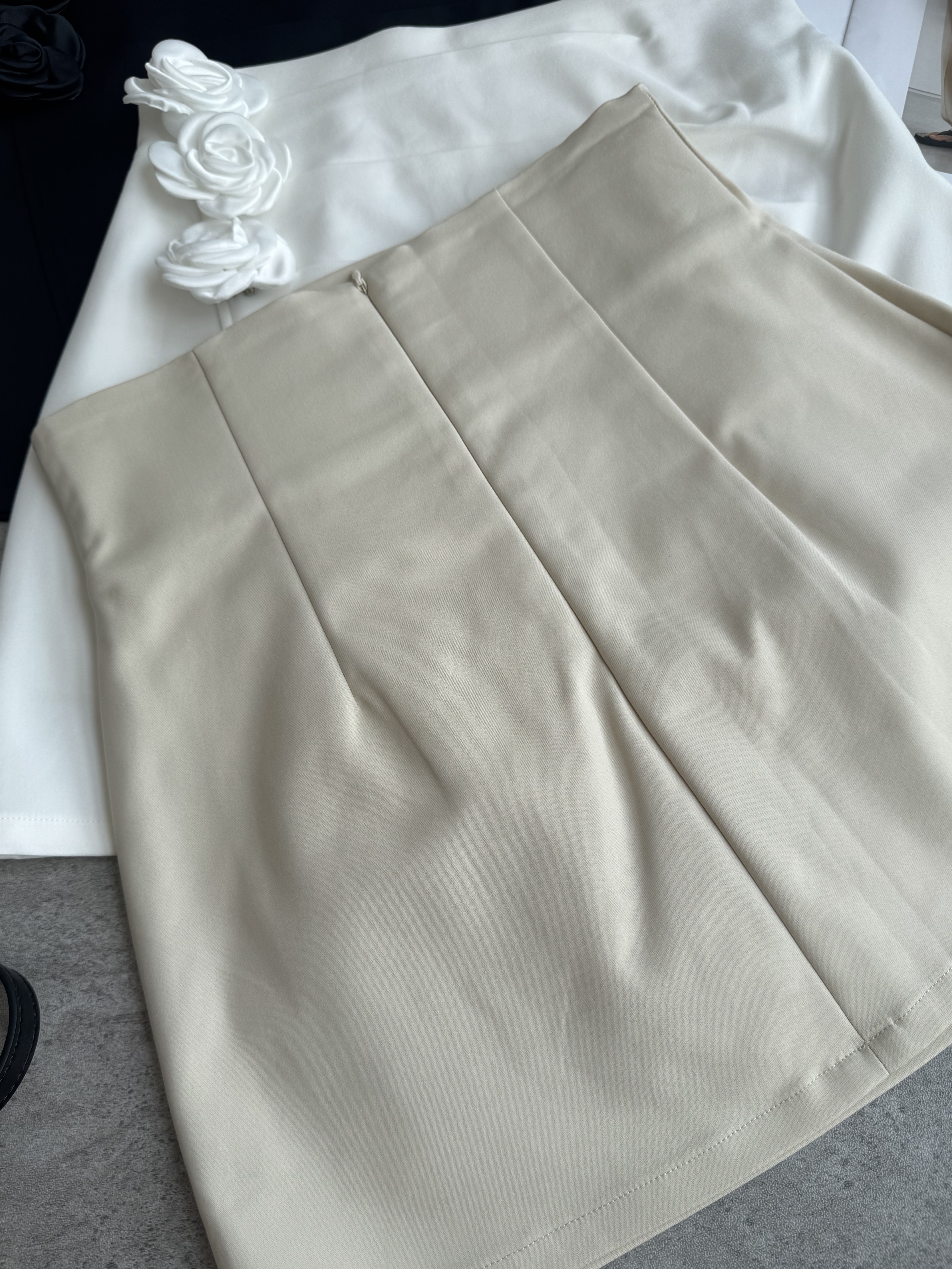 名媛玫瑰A裙（可拆卸）