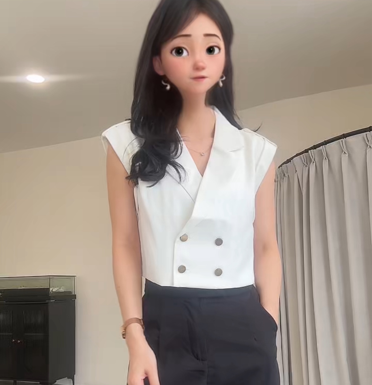 卷边军肩带Smart Top