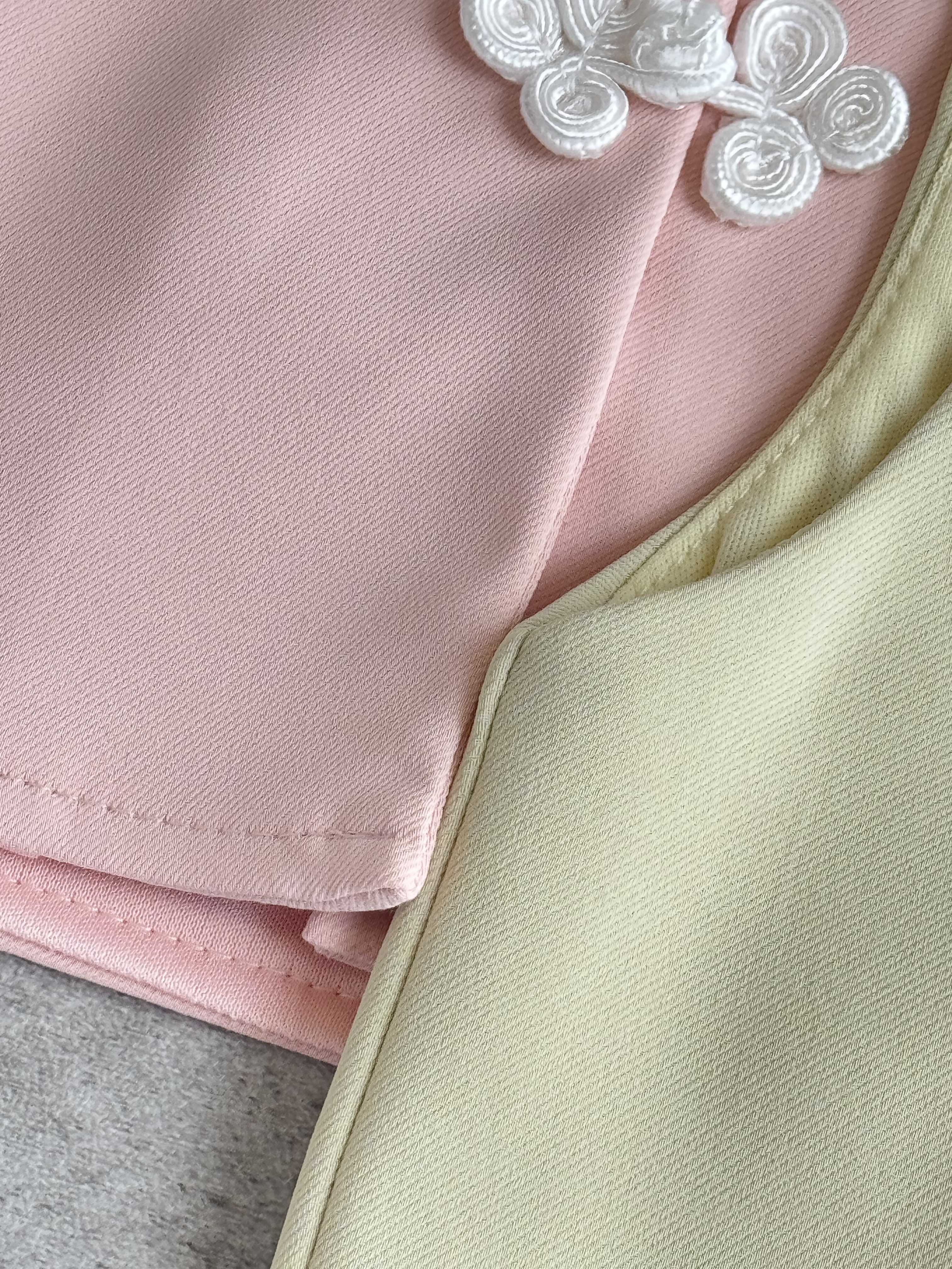 《新年》过肩马甲改良旗袍单衣