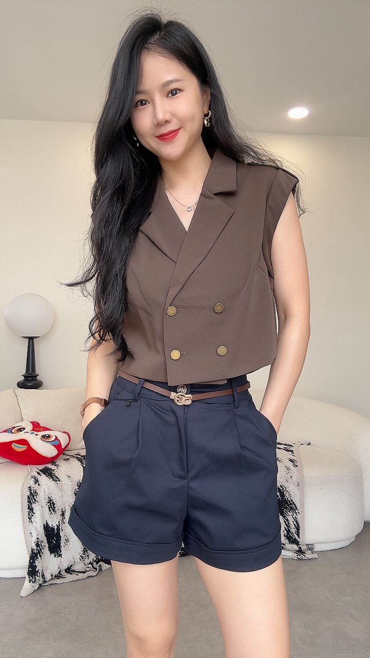卷边军肩带Smart Top