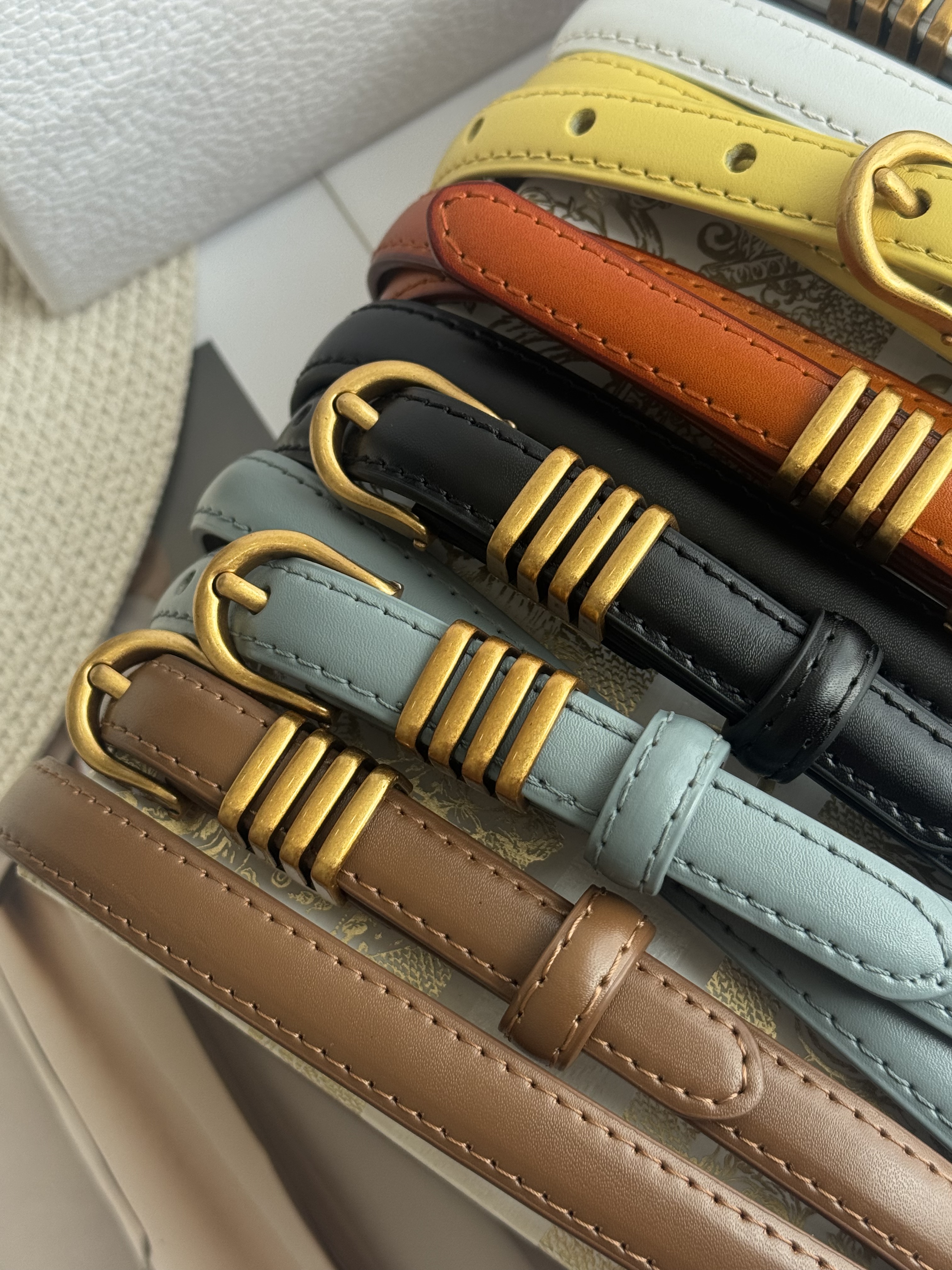 四金条扣1.5腰带