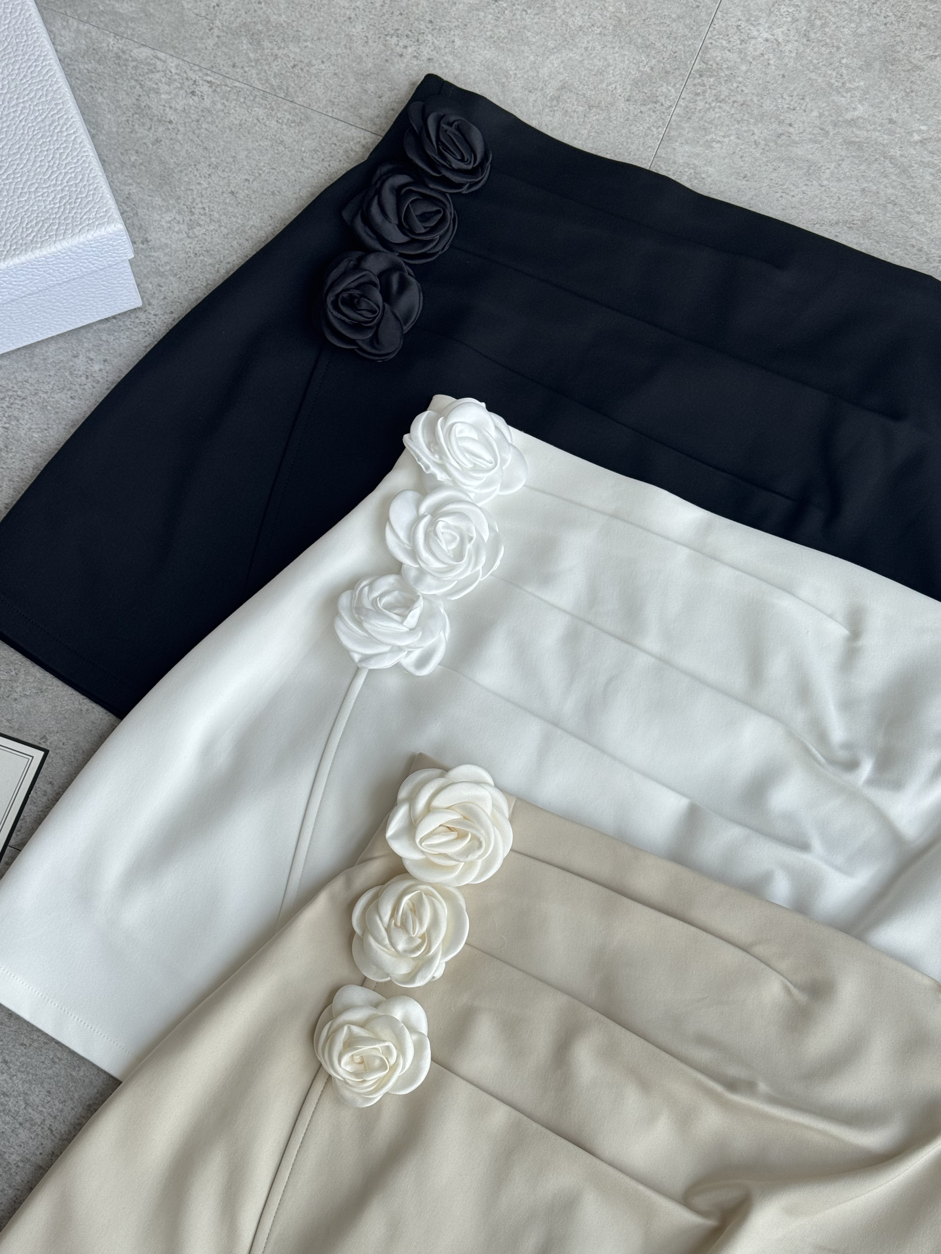 名媛玫瑰A裙（可拆卸）