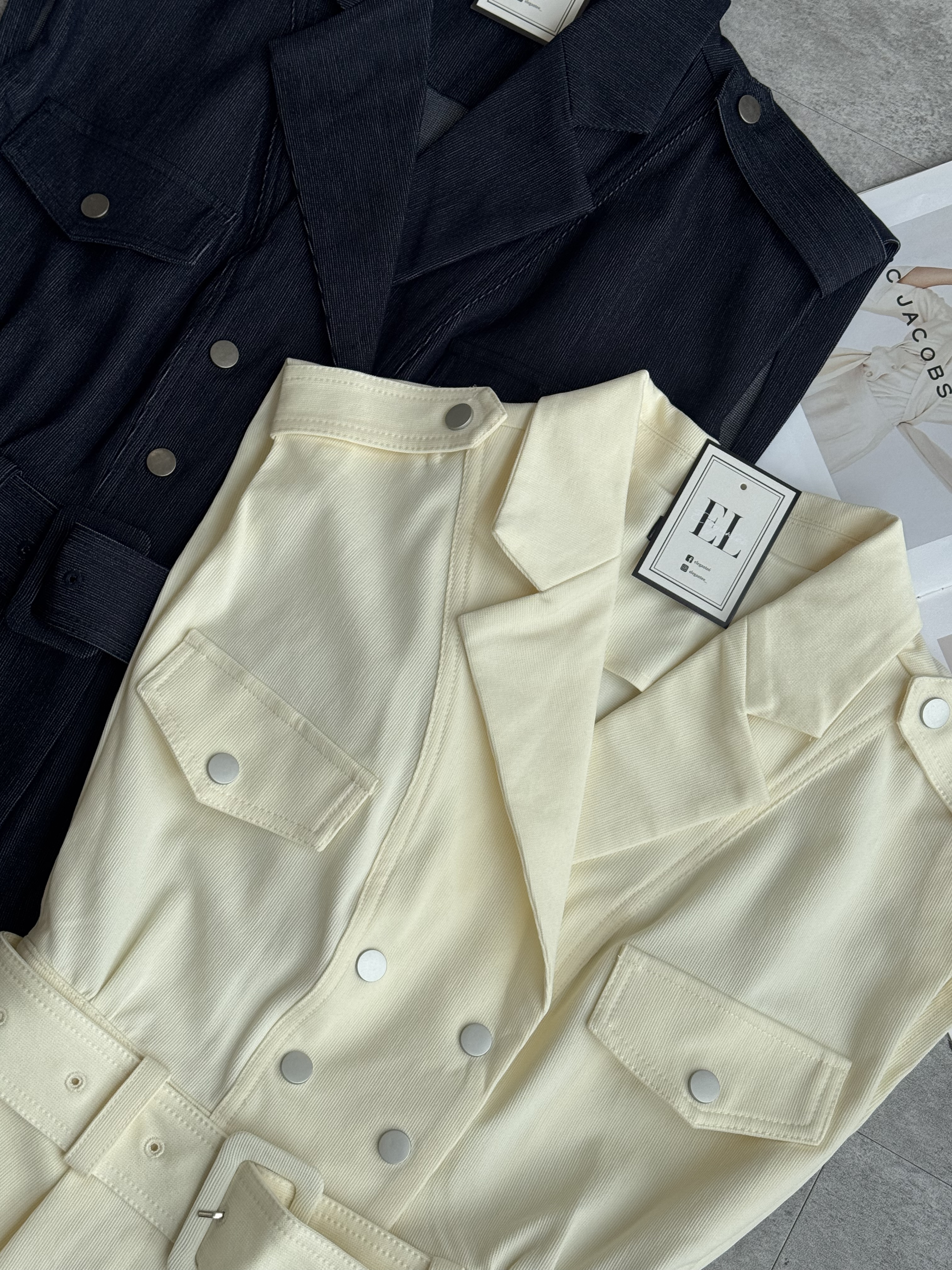 时尚牛仔连衣裤