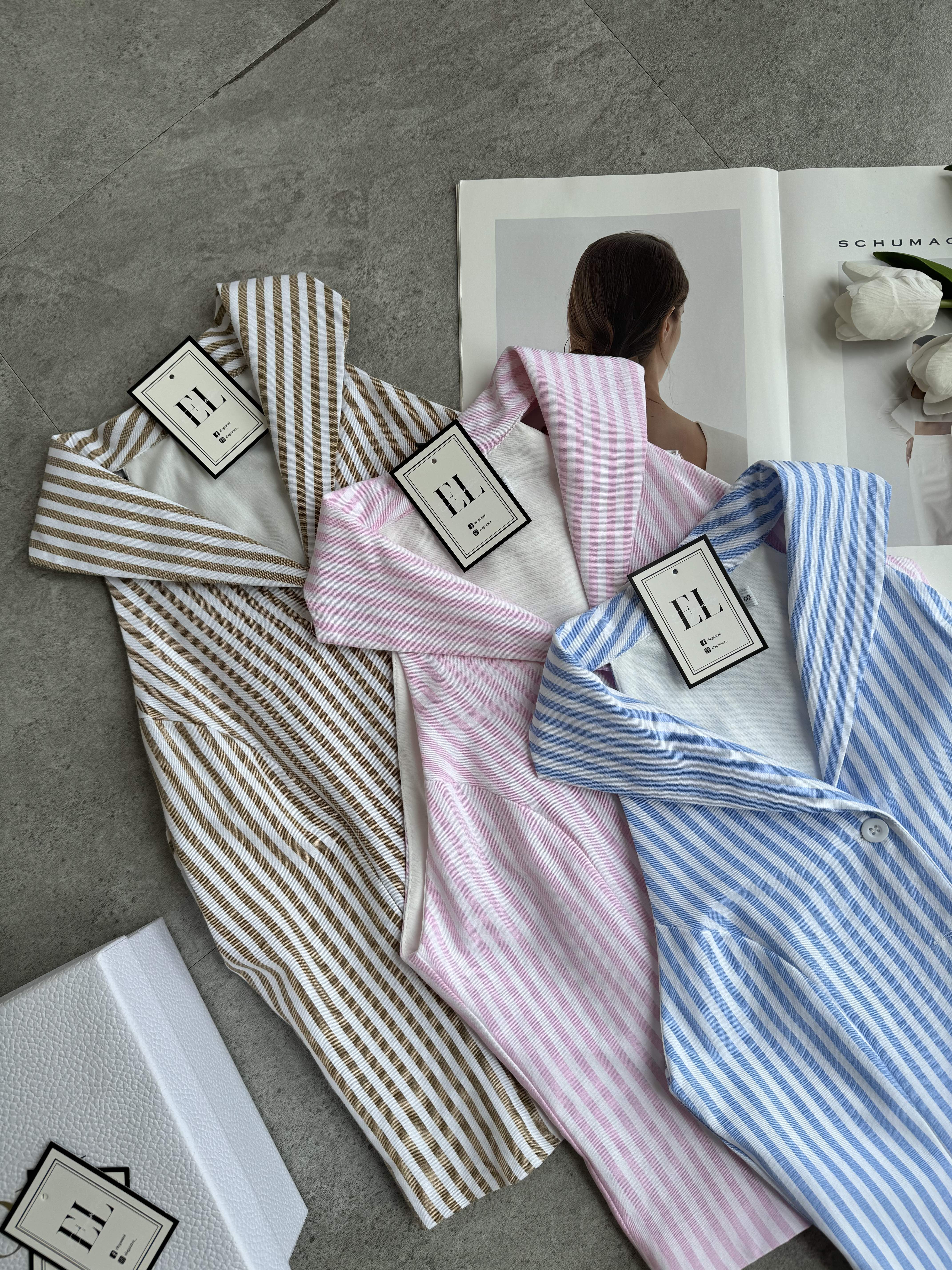 夏日清爽无袖水手领Top