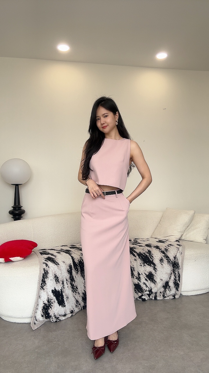 滑面内Cut Top套装