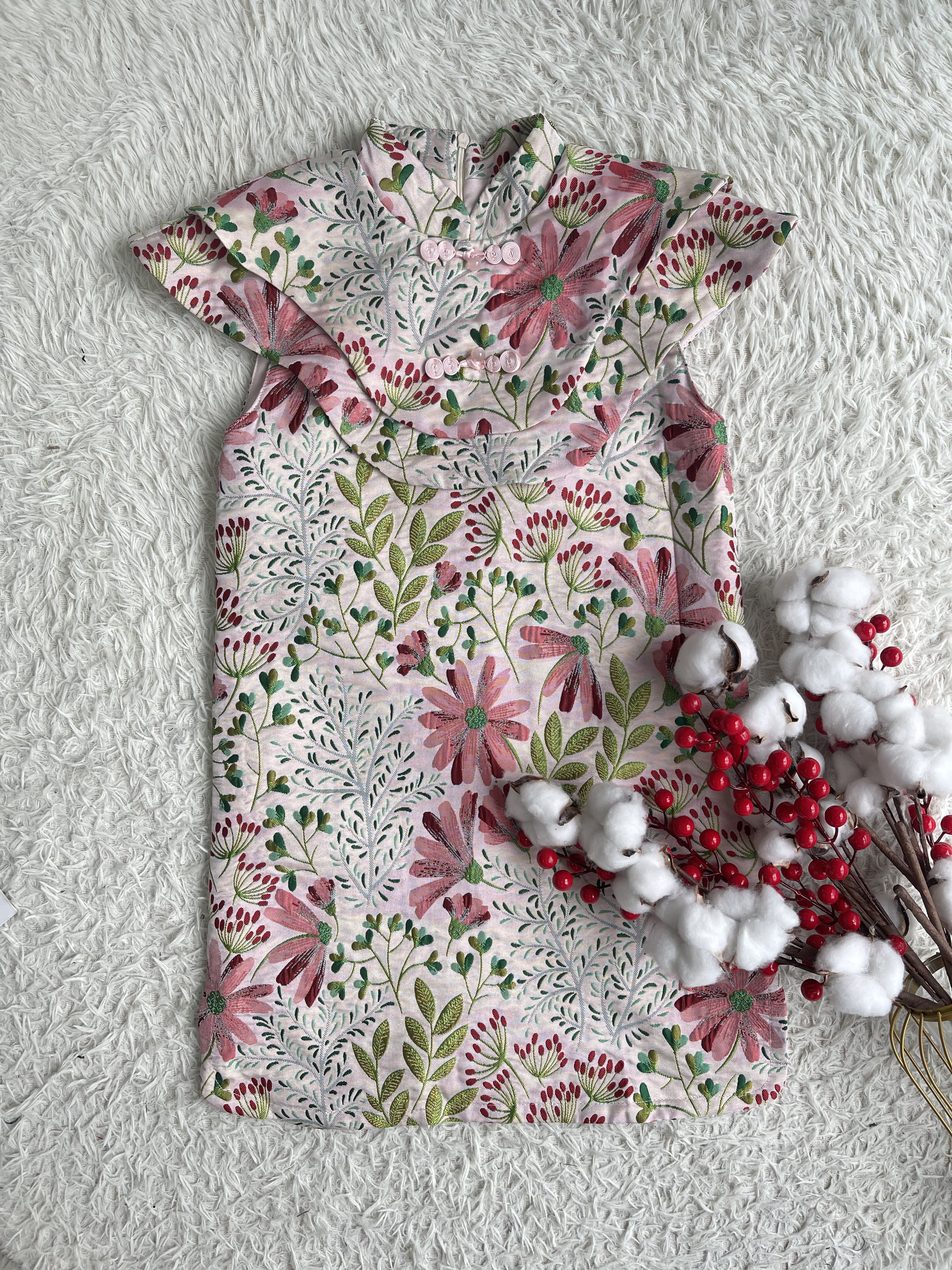 春秋女孩宝宝旗袍