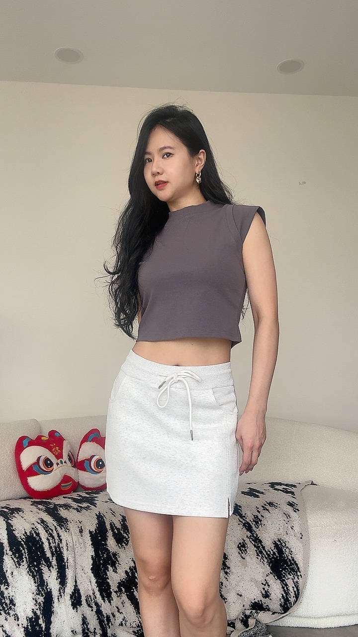 半截袖Crop Tee