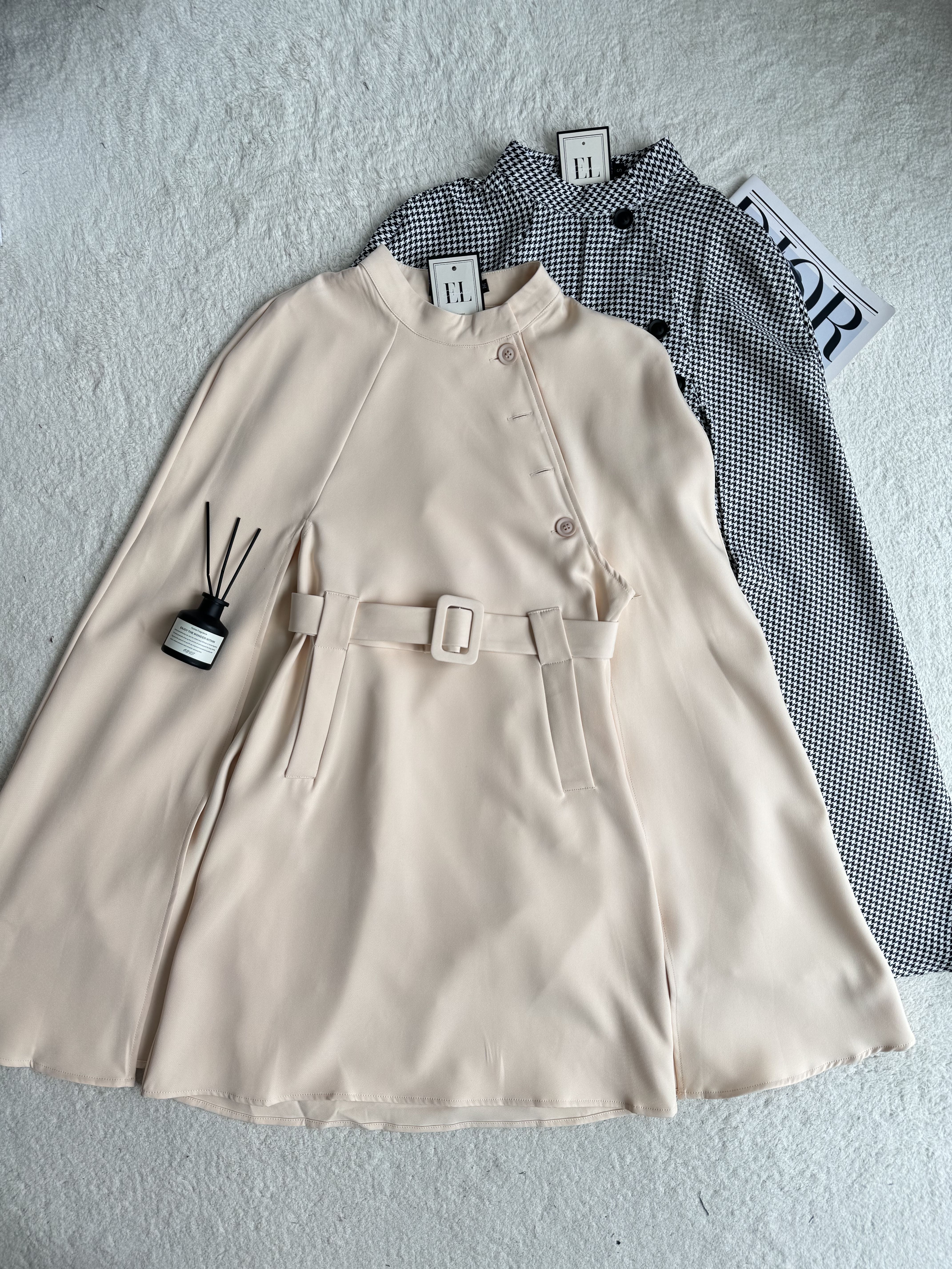 古典斗风连身裙