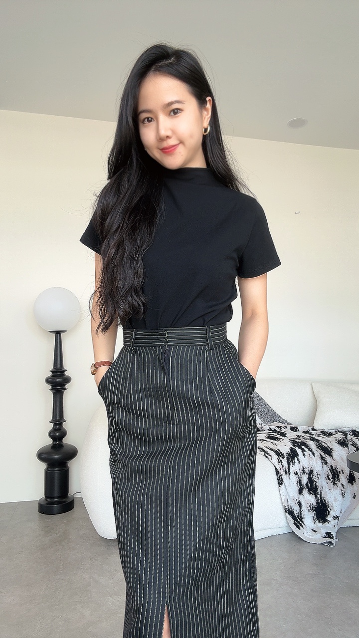 高领短袖Tee 超好看💕