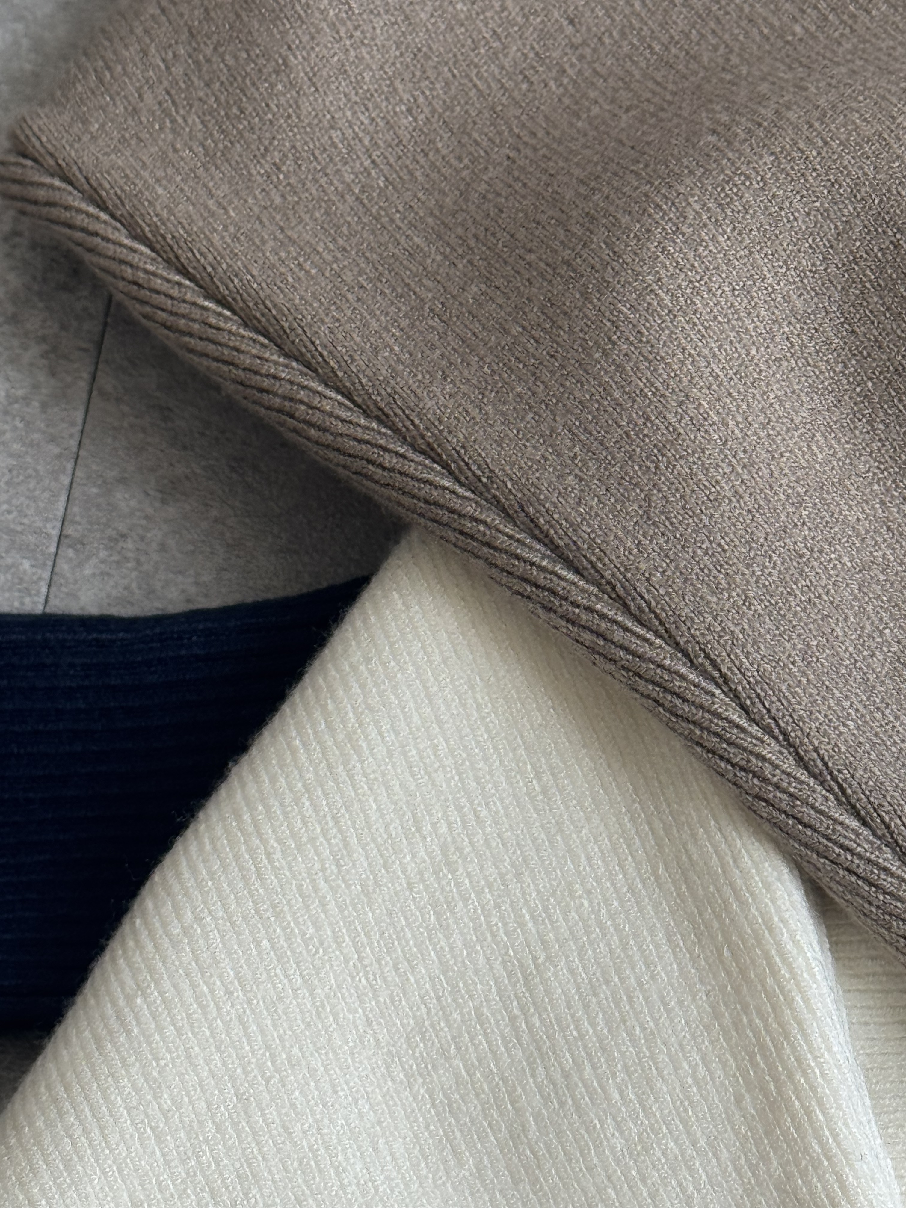 松弛感宽长袖针织Top