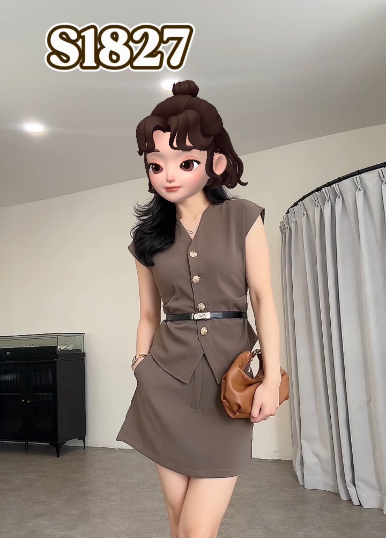 收腰马甲爱马腰带套装