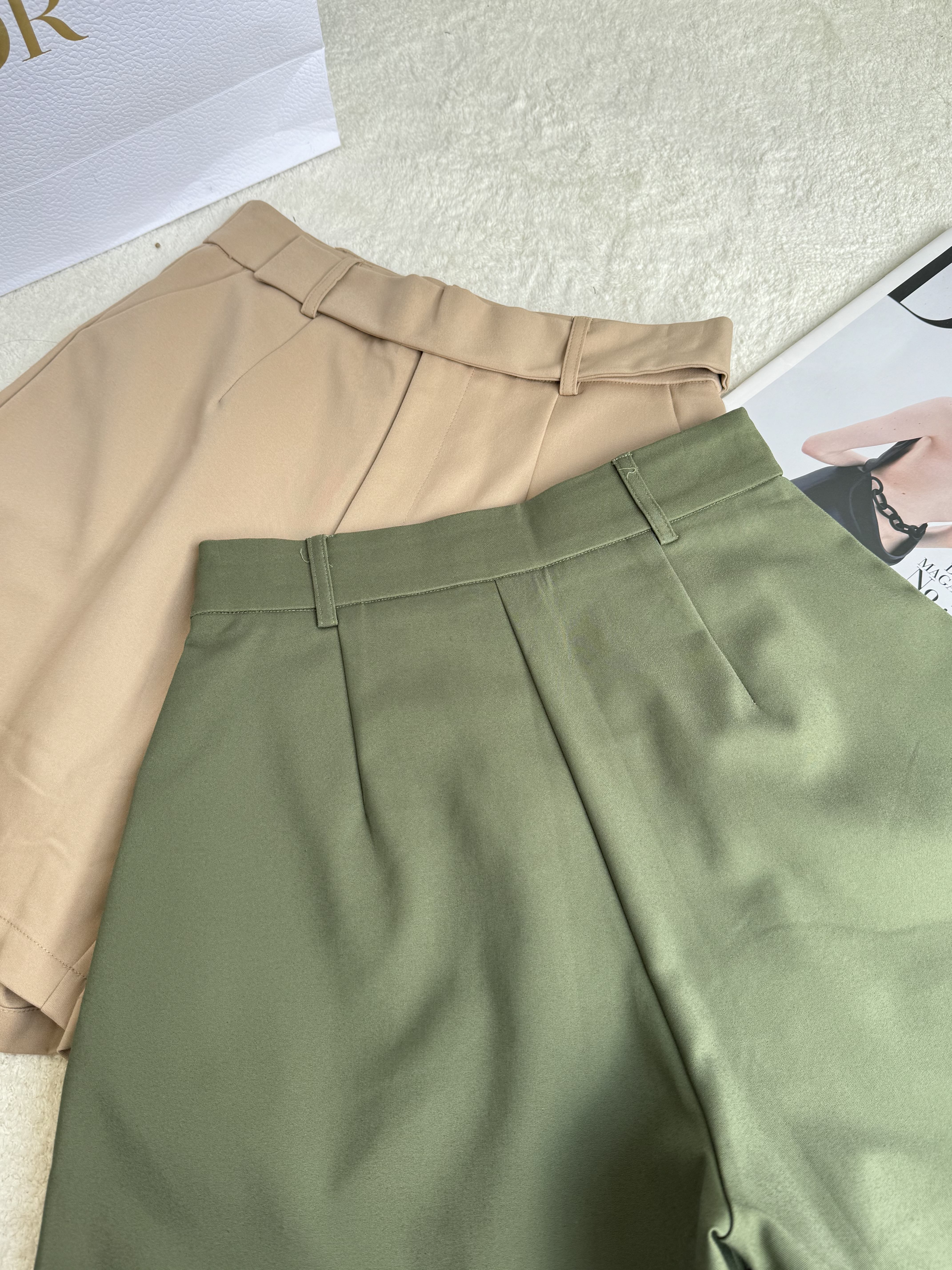 假腰带设计4分裤