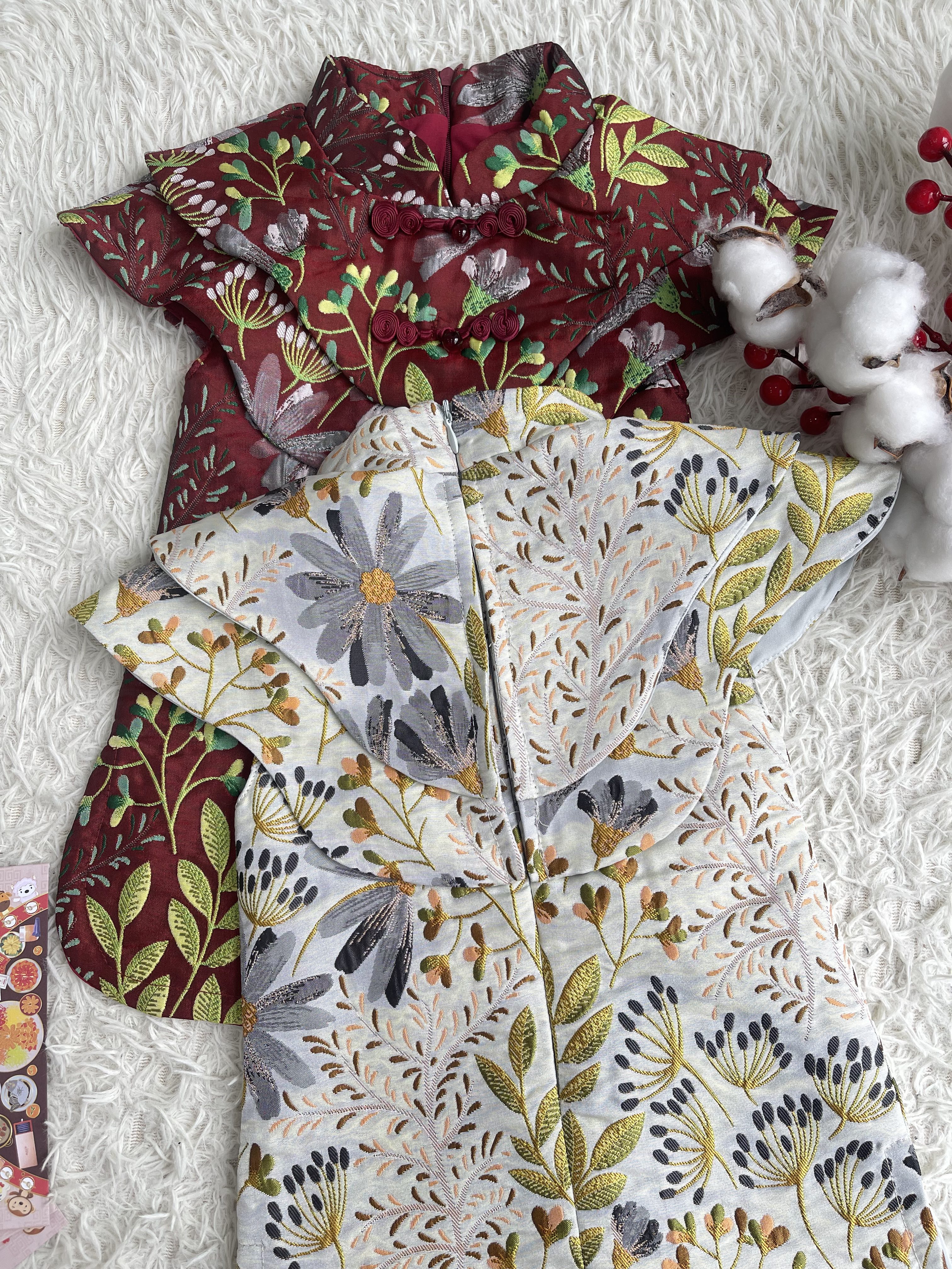 春秋女孩宝宝旗袍