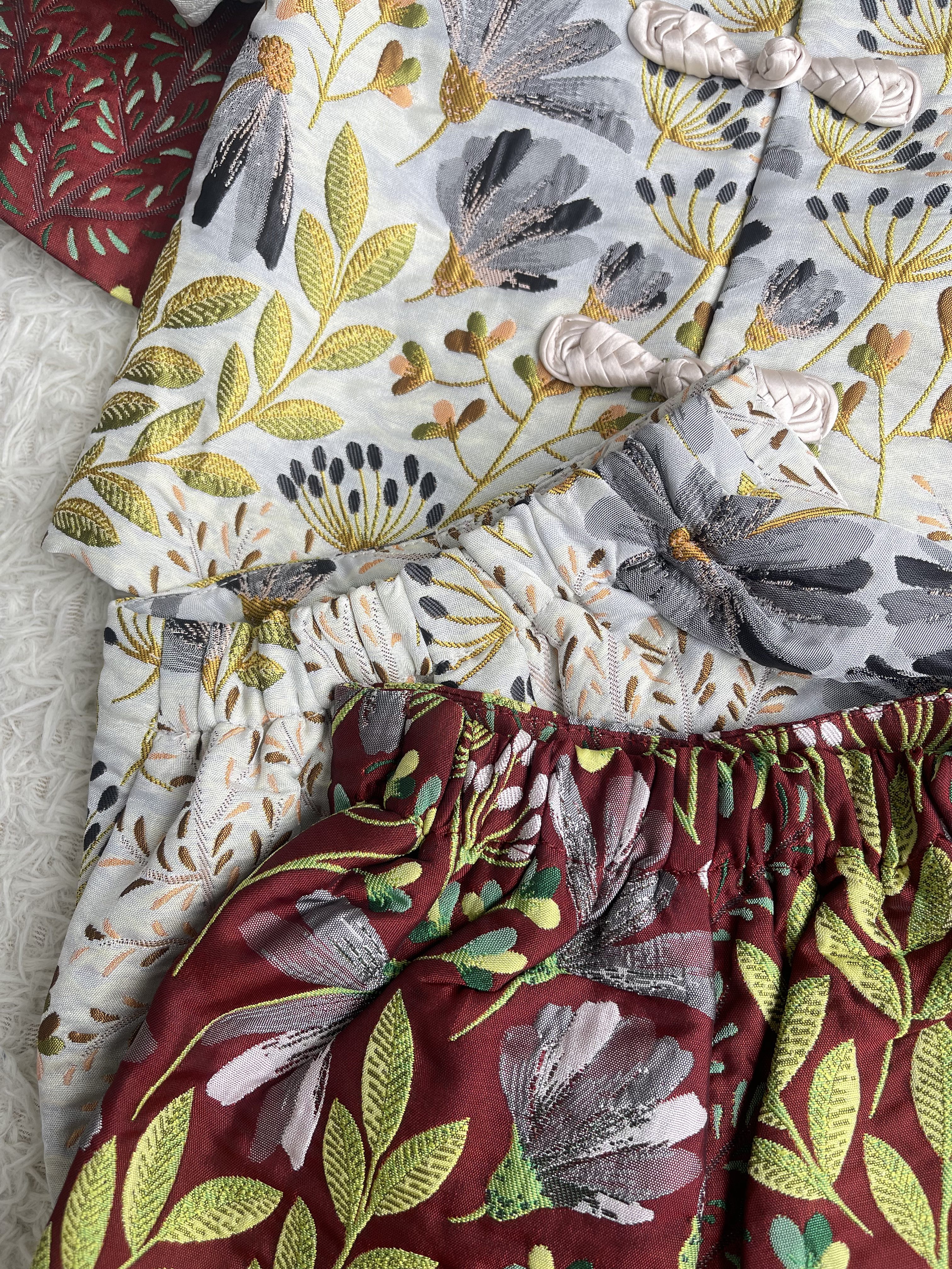 春秋男孩宝宝旗袍套装