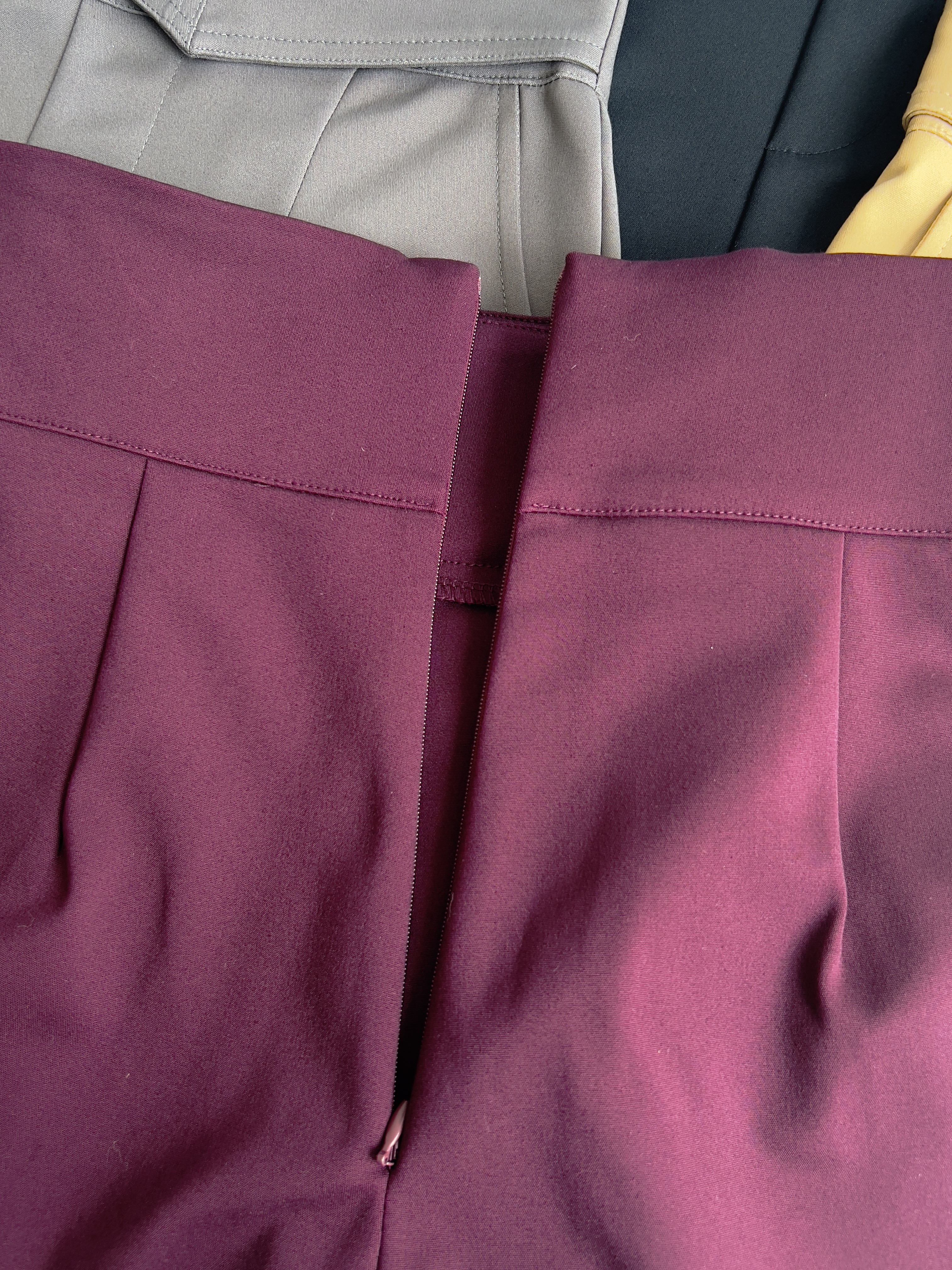 2金扣高腰4分裤