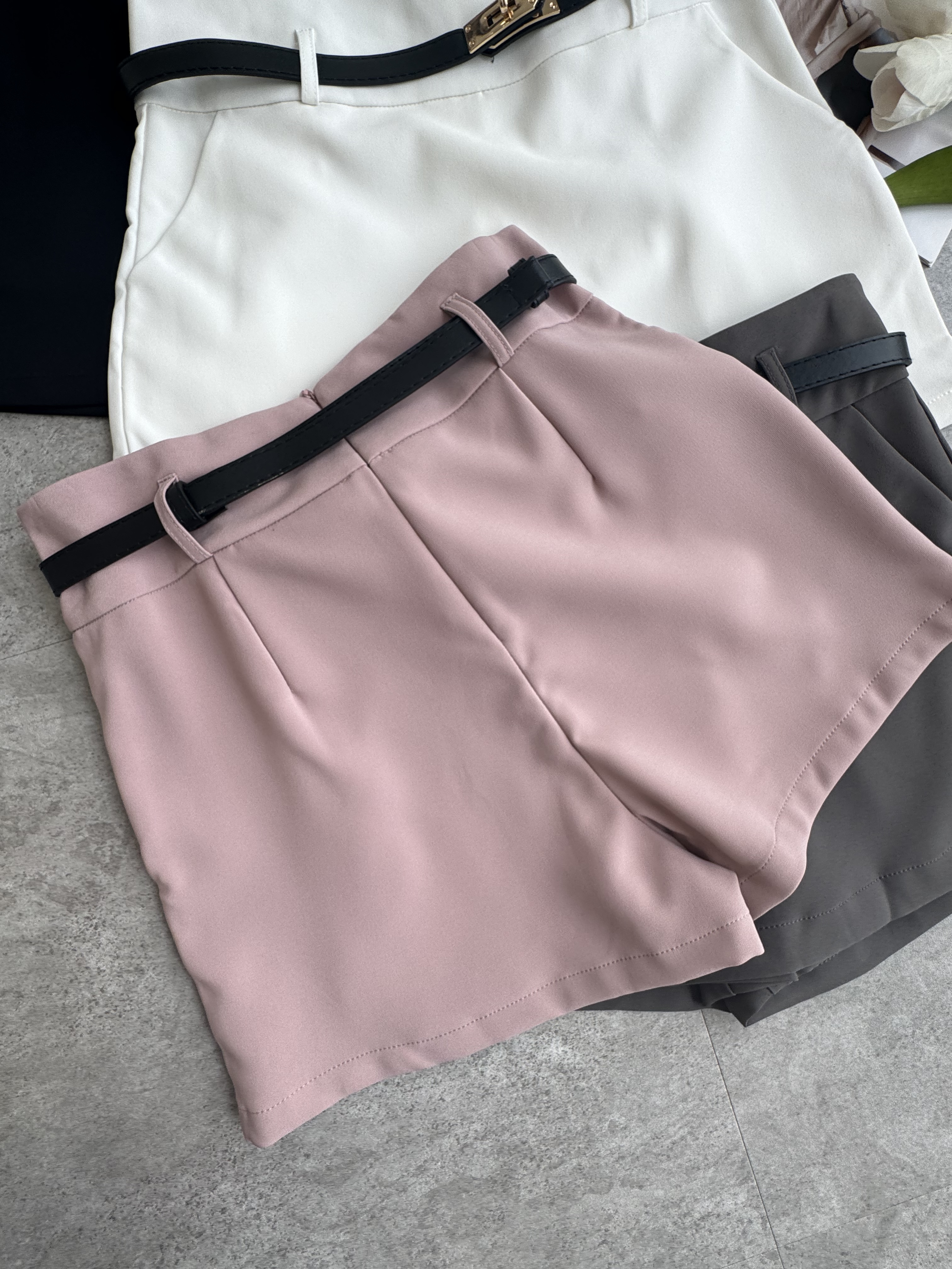 爱马腰带扣厚腰线裤裙