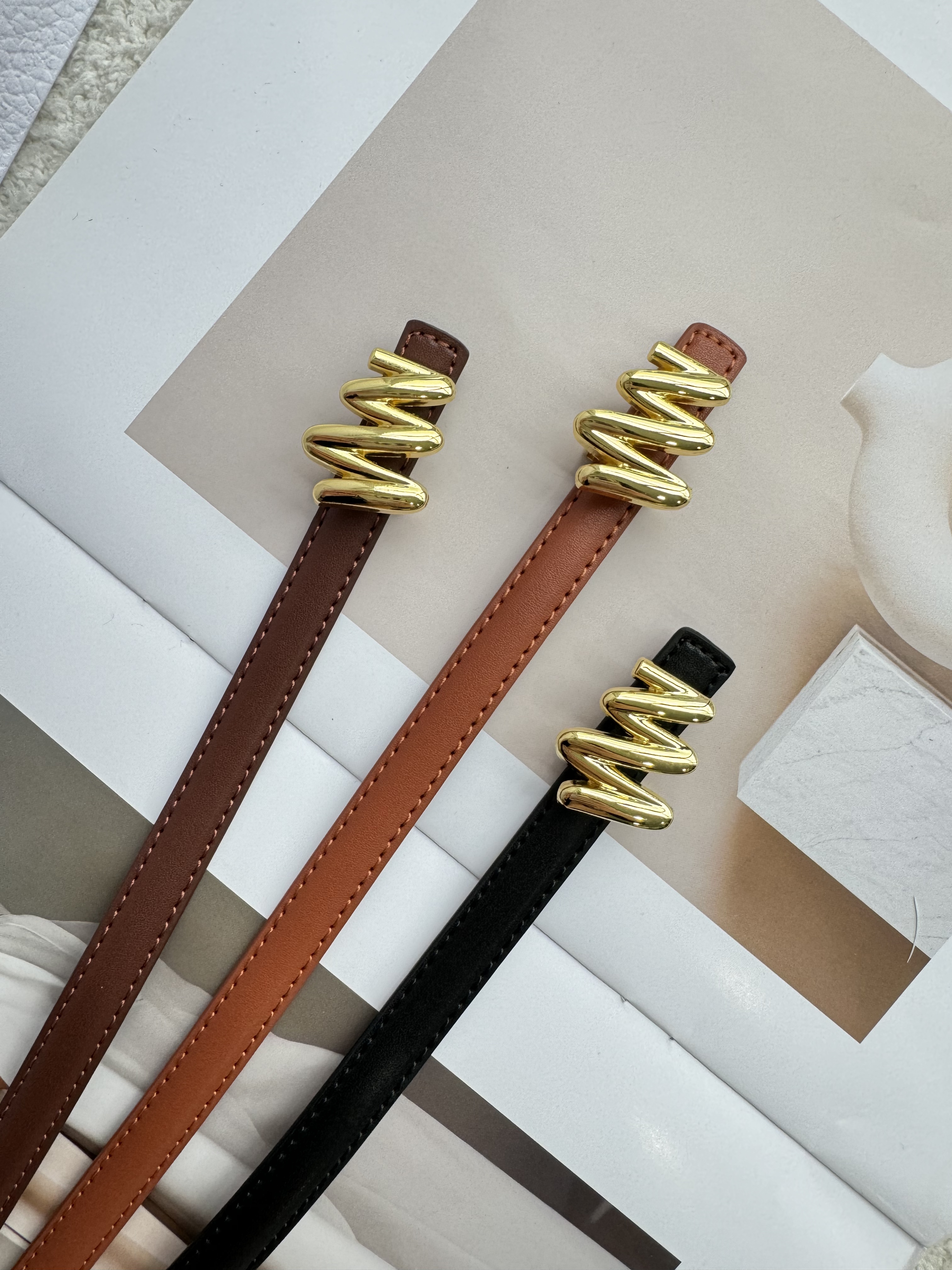 电极扣设计可拆卸皮带-1cm