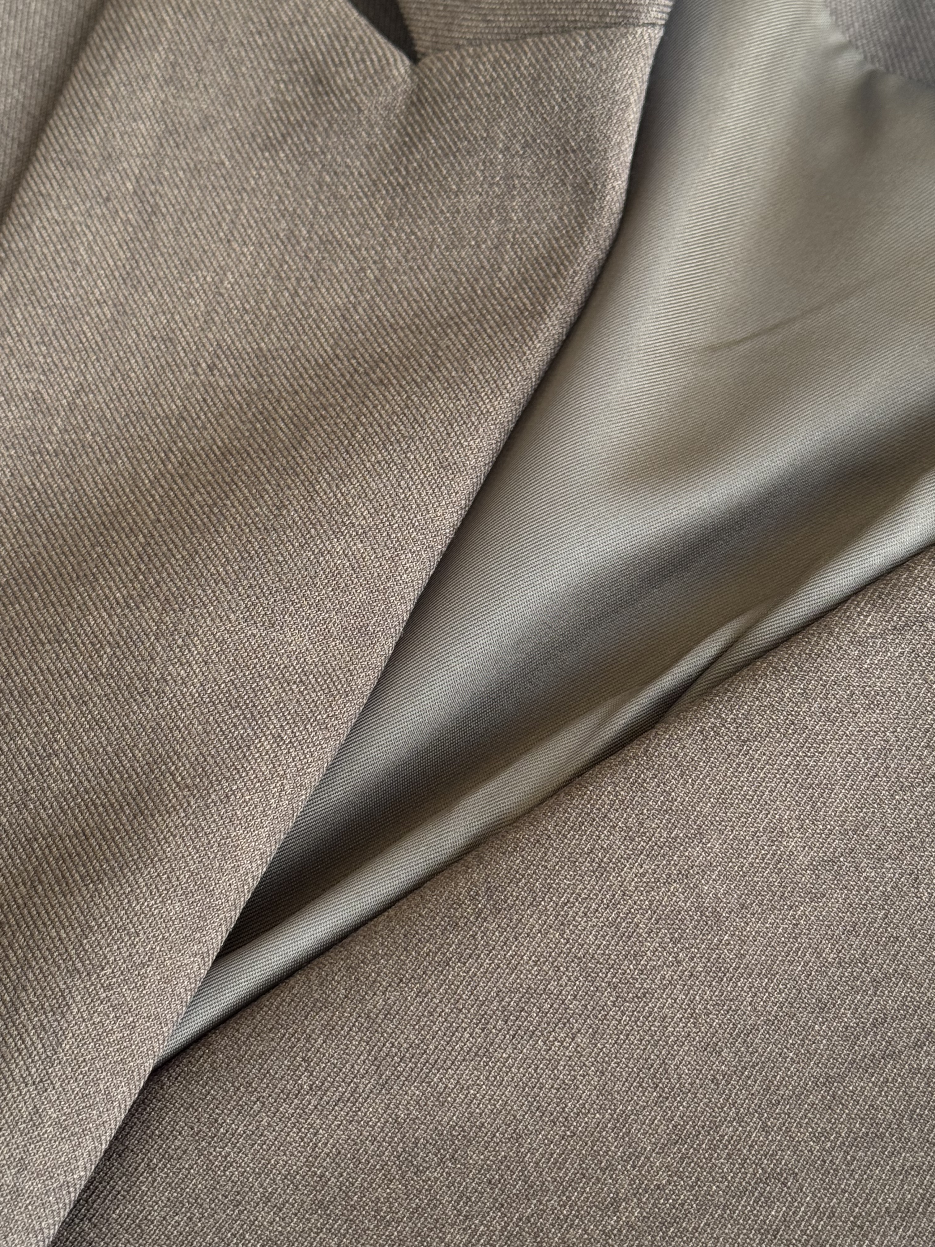 韩系oversize 拼色袖长版西装外套（小垫肩）