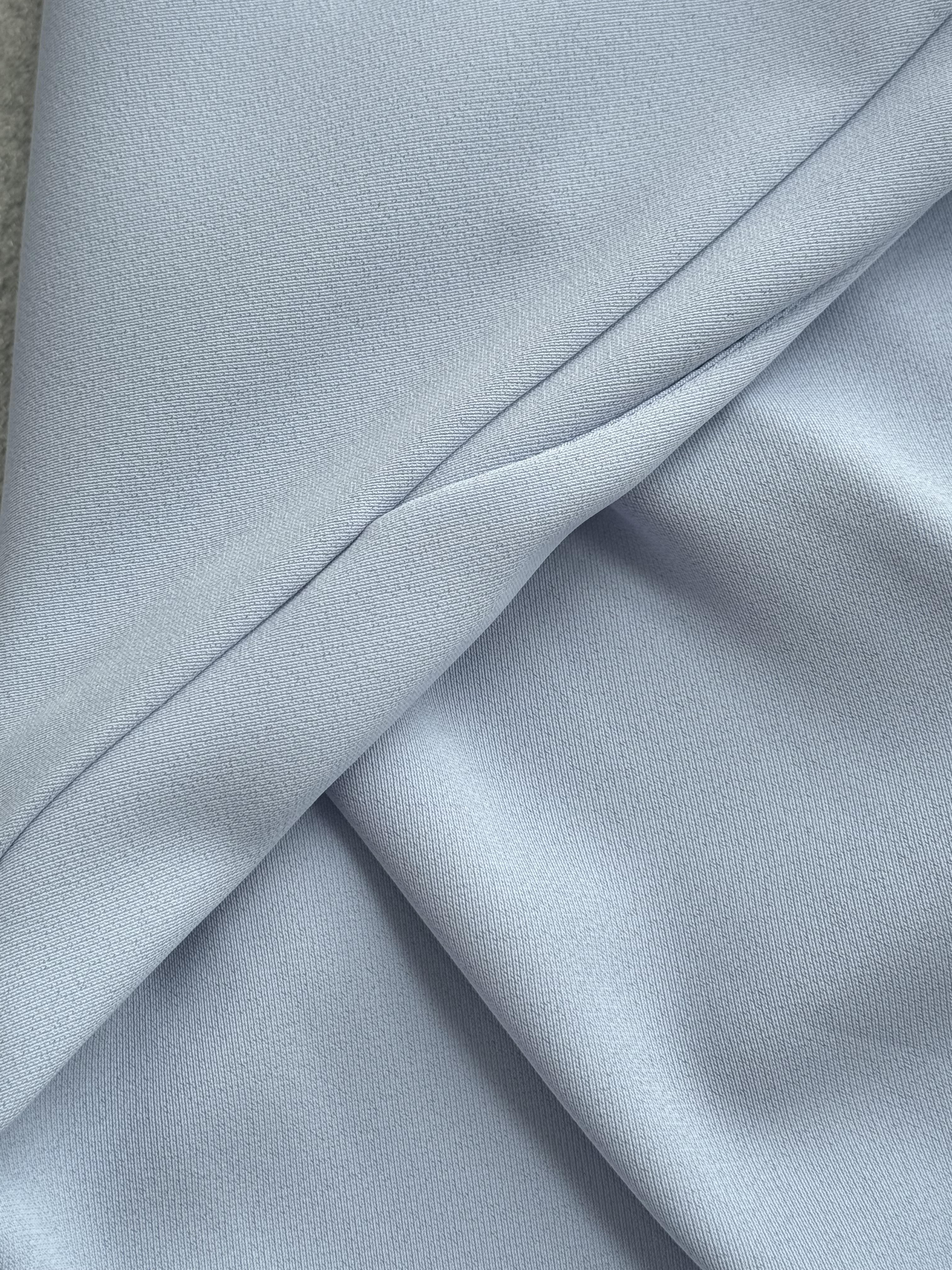 (高档面料)垂直高级感高腰阔腿裤