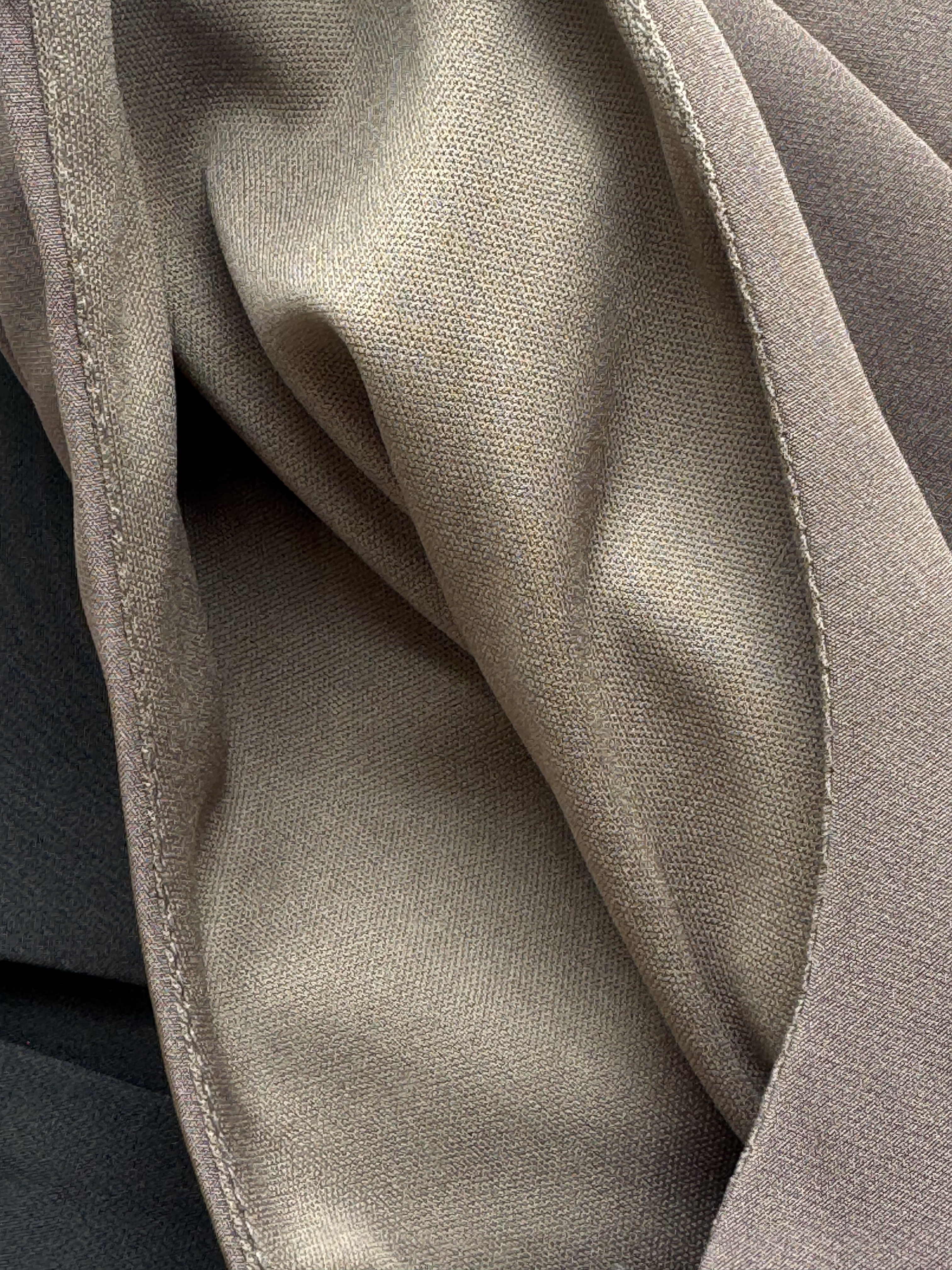 侧排纽无袖梨形版长裤套装（超高腰）