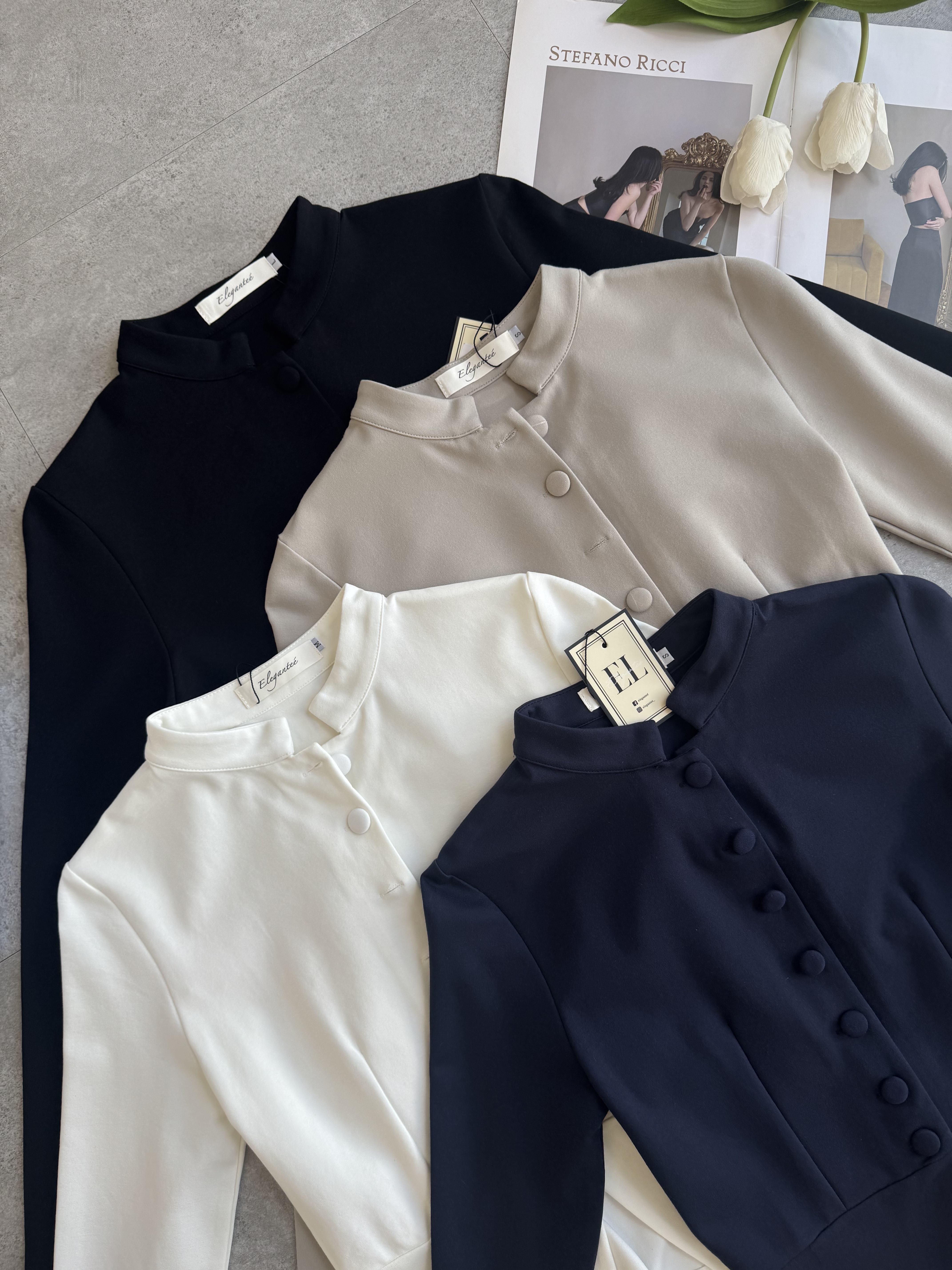 法式高级宫廷Peplum Top