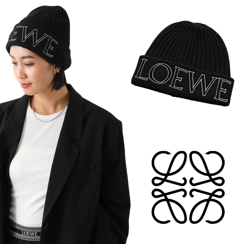 ロエベ ビーニー（ウール）