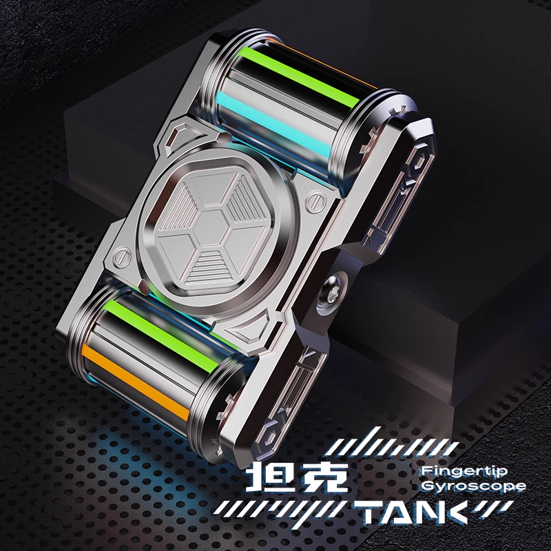 Tanks  Decompression Toys Metal edc Fingertip Gyro
