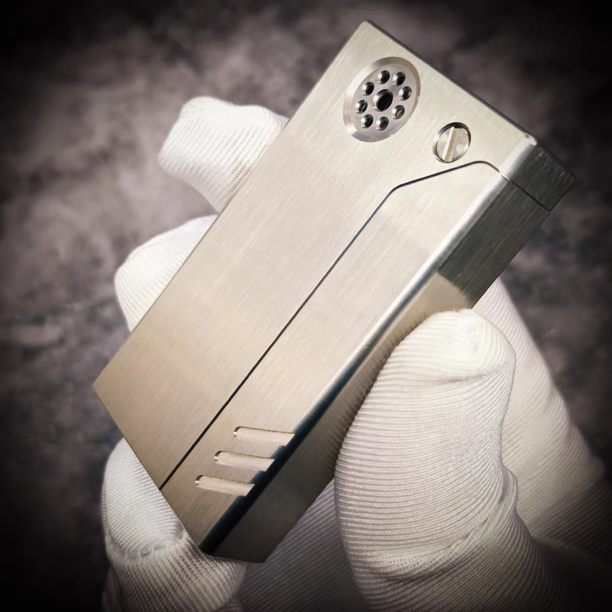 Brass Stainless Steel Titanium Alloy Kerosene Mechanical Lighters