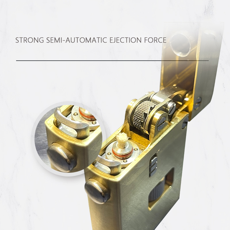 One Key Ejection Flip Cap Retro Collection Kerosene Lighter 