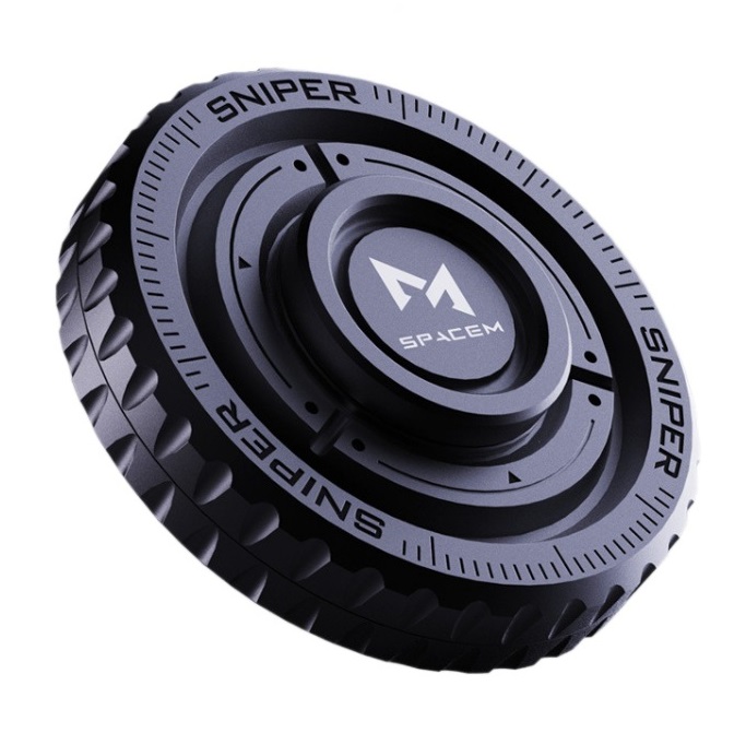 Sniper Fingertip Gyro Snapping Coin Stainless Steel Magnetic Mechanical Stress Relief Toys