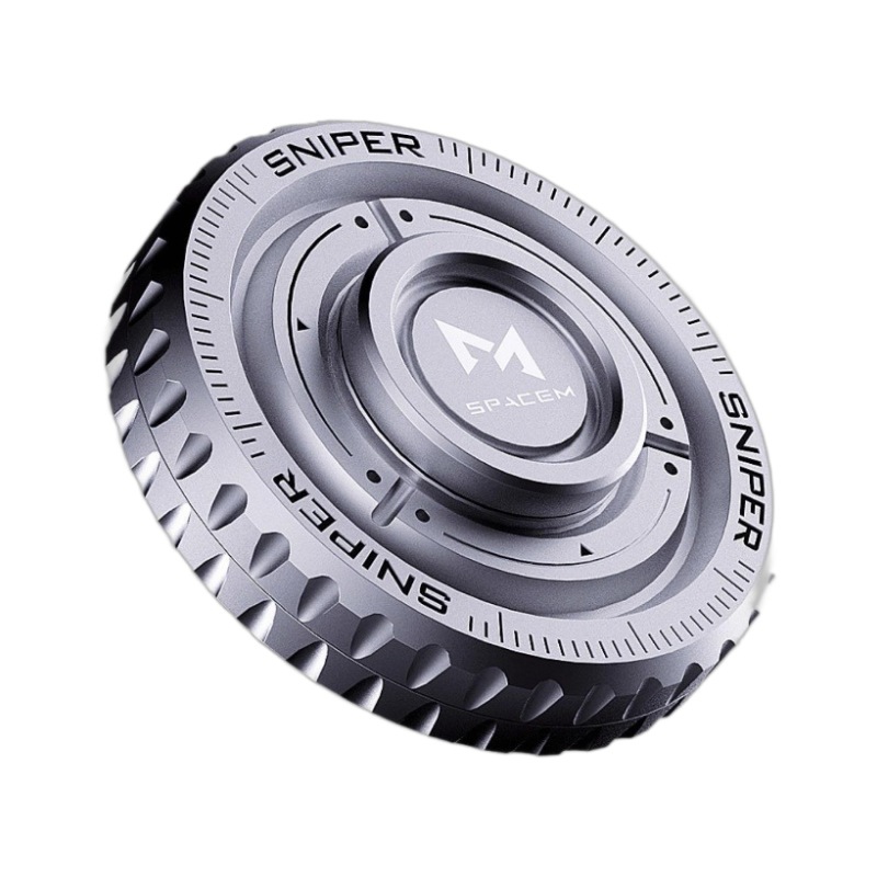 Sniper Fingertip Gyro Snapping Coin Stainless Steel Magnetic Mechanical Stress Relief Toys