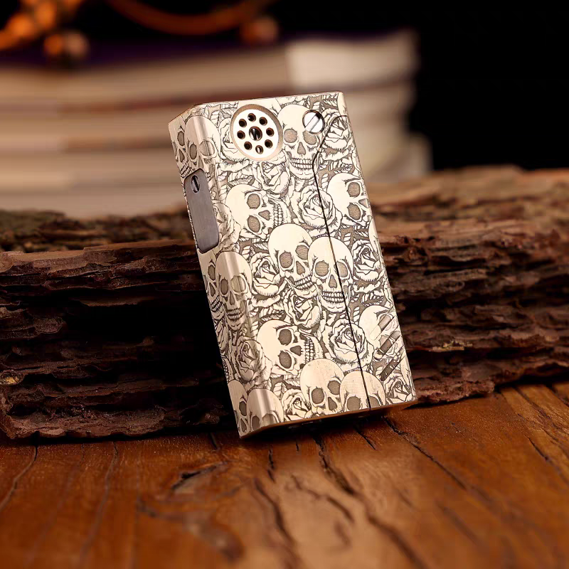 Brass Stainless Steel Titanium Alloy Kerosene Mechanical Lighters