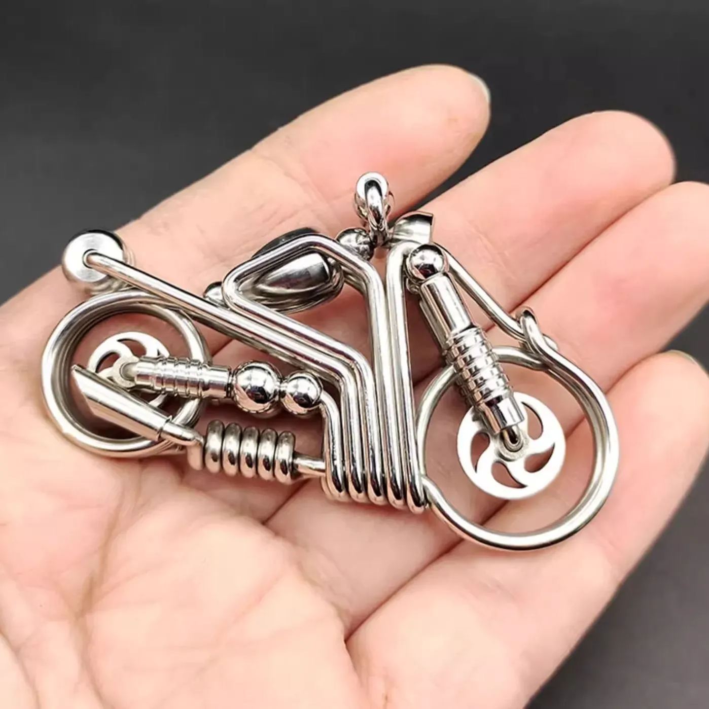 Motorcycle Keychain