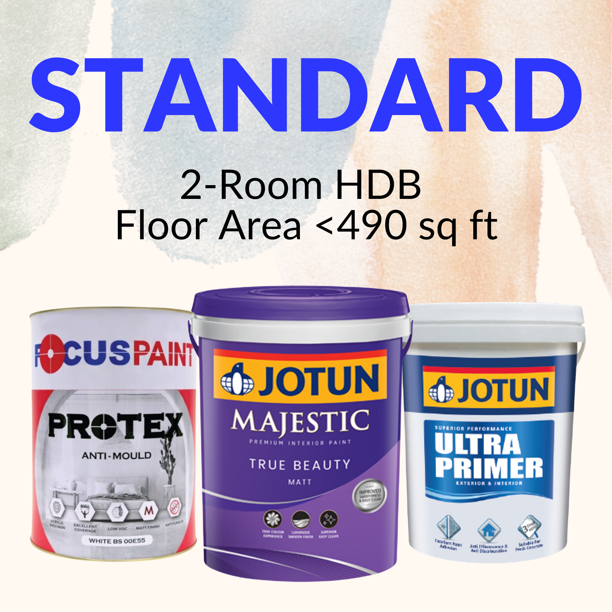 STANDARD Paint Package (2-Room HDB/ <490 sqft)-GoKimDiam Hardware Shop Shop online for all your hardware needs at GoKimDiam Hardware Shop (by Kak Heng Hardware)! From wide range of hardware tools, premium paint supplies to essential tools for home DIY projects. Enjoy free islandwide delivery with min. $120 online order to Orchard, Tuas, Jurong, Punggol, Bedok, Sengkang, Hougang, Bukit Timah, Bukit Panjang, Bukit Batok etc. Shop with us today! Or, visit our Hardware Shop in Sembawang!