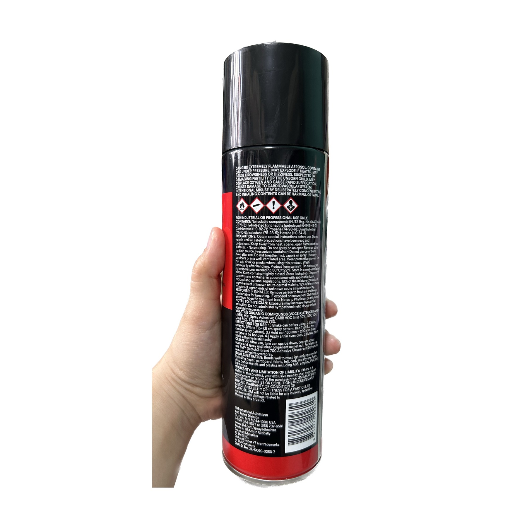 3M Super 77 Multi Purpose Adhesive Spray (375g)-GoKimDiam Hardware Shop Shop online for all your hardware needs at GoKimDiam Hardware Shop (by Kak Heng Hardware)! From wide range of hardware tools, premium paint supplies to essential tools for home DIY projects. Enjoy free islandwide delivery with min. $120 online order to Orchard, Tuas, Jurong, Punggol, Bedok, Sengkang, Hougang, Bukit Timah, Bukit Panjang, Bukit Batok etc. Shop with us today! Or, visit our Hardware Shop in Sembawang!