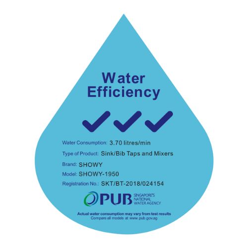 Showy 1950 Sink/ Bib Taps and Mixers (3.7 litres/min) Valves Parts Connectors