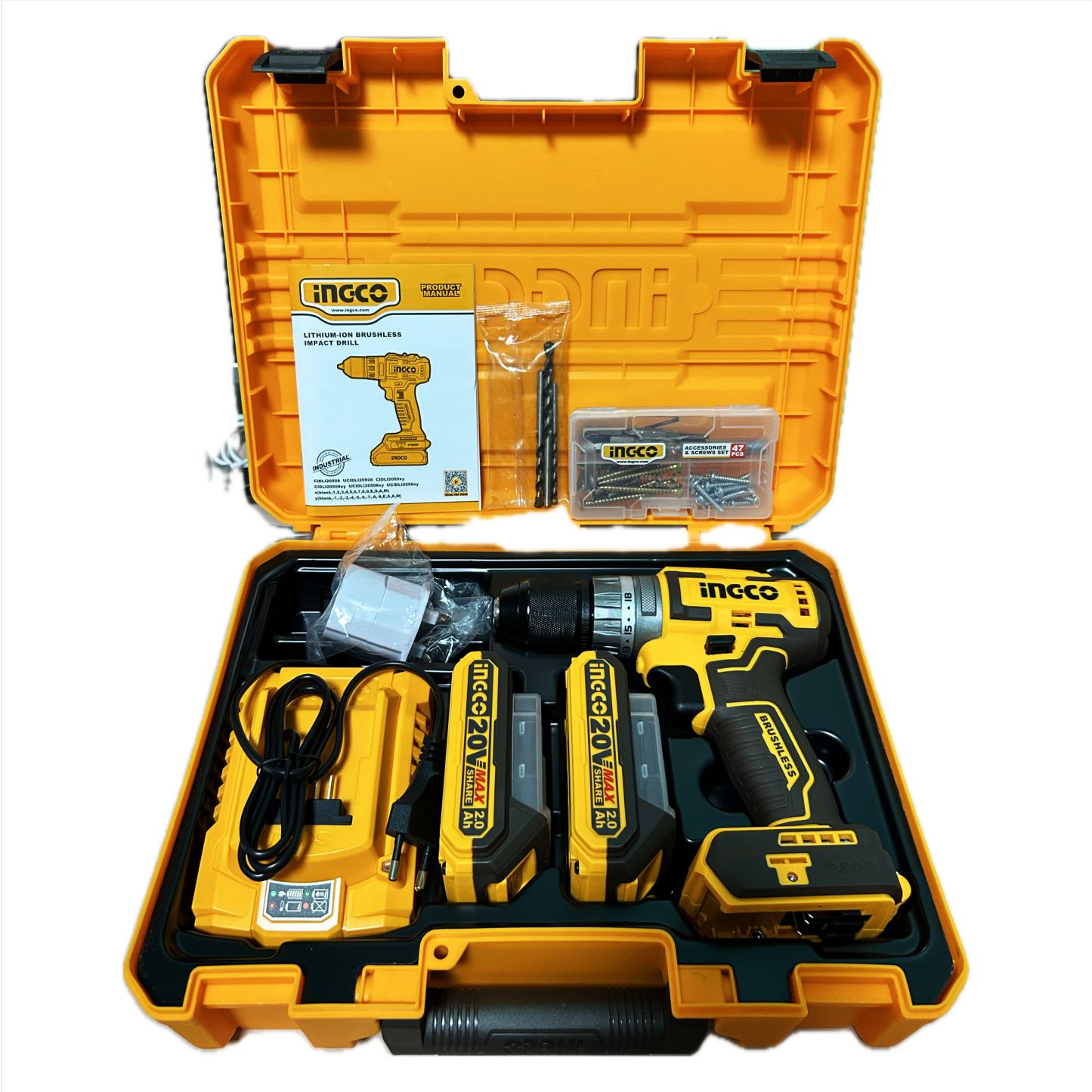 INGCO 20V Brushless Impact Drill Industrial (CIDLI20508)-GoKimDiam Hardware Shop Shop online for all your hardware needs at GoKimDiam Hardware Shop (by Kak Heng Hardware)! From wide range of hardware tools, premium paint supplies to essential tools for home DIY projects. Enjoy free islandwide delivery with min. $120 online order to Orchard, Tuas, Jurong, Punggol, Bedok, Sengkang, Hougang, Bukit Timah, Bukit Panjang, Bukit Batok etc. Shop with us today! Or, visit our Hardware Shop in Sembawang!