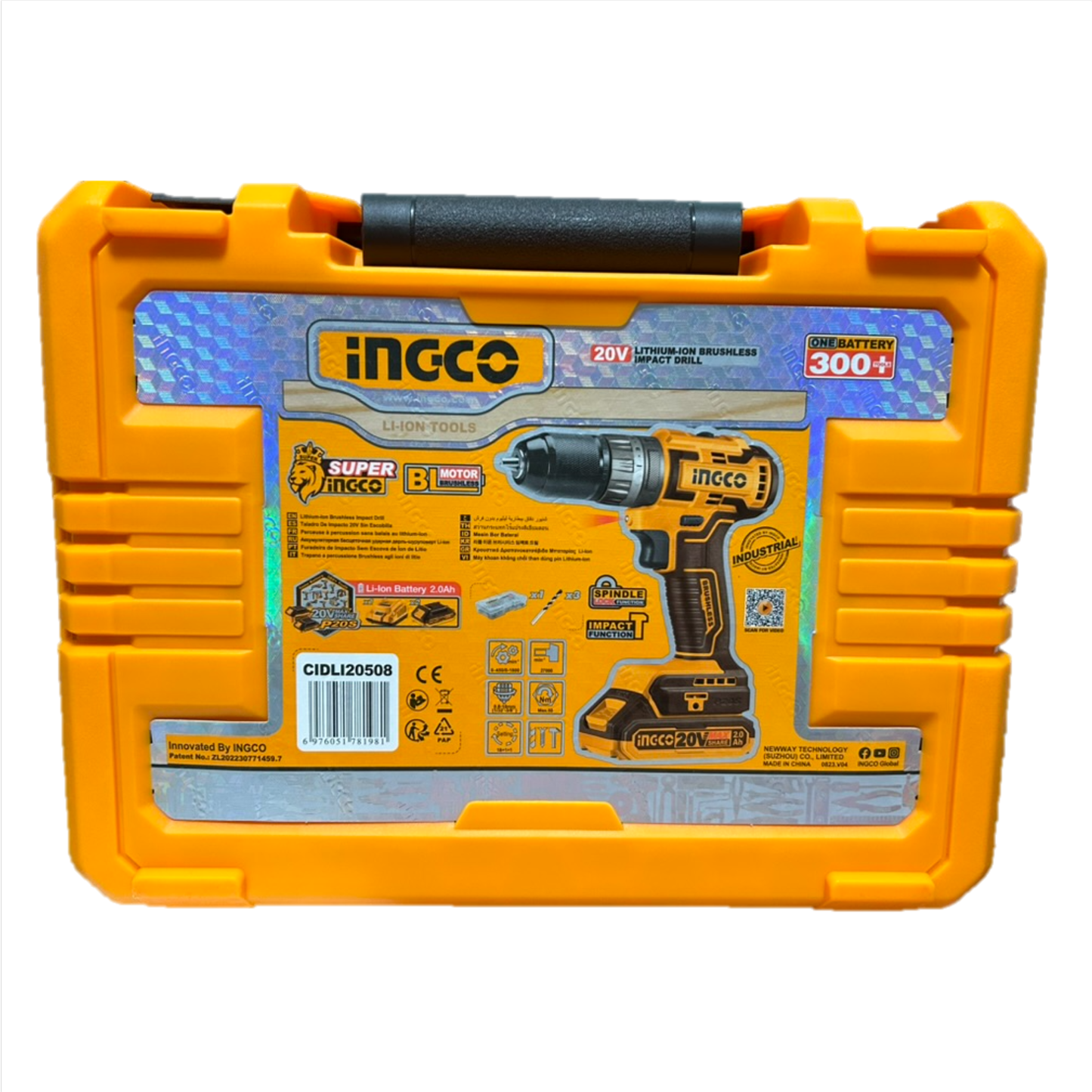 INGCO 20V Brushless Impact Drill Industrial (CIDLI20508)-GoKimDiam Hardware Shop Shop online for all your hardware needs at GoKimDiam Hardware Shop (by Kak Heng Hardware)! From wide range of hardware tools, premium paint supplies to essential tools for home DIY projects. Enjoy free islandwide delivery with min. $120 online order to Orchard, Tuas, Jurong, Punggol, Bedok, Sengkang, Hougang, Bukit Timah, Bukit Panjang, Bukit Batok etc. Shop with us today! Or, visit our Hardware Shop in Sembawang!