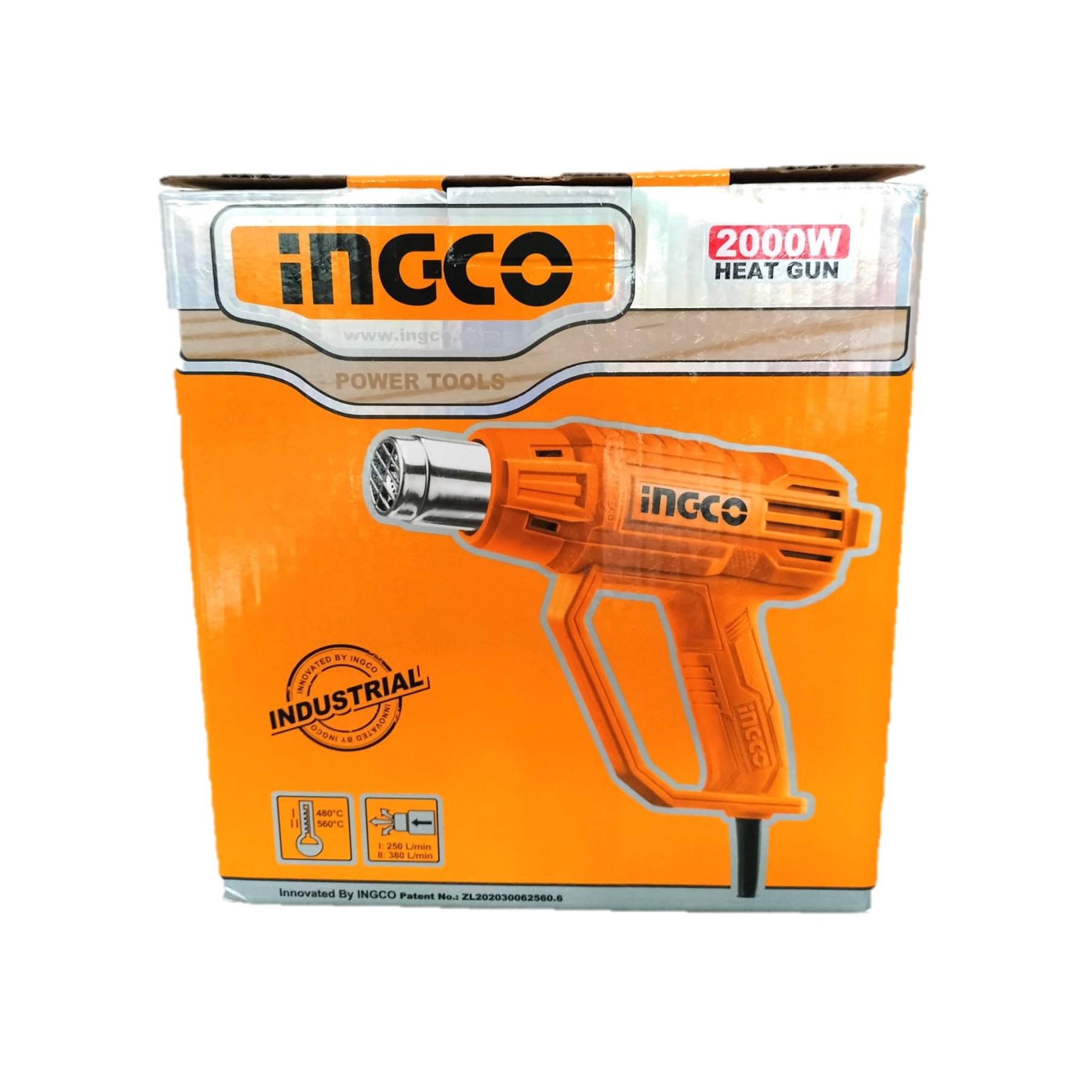 INGCO 240V Dual Temperature Two Stages Corded Heat Gun (HG2000385)-GoKimDiam Hardware Shop Shop online for all your hardware needs at GoKimDiam Hardware Shop (by Kak Heng Hardware)! From wide range of hardware tools, premium paint supplies to essential tools for home DIY projects. Enjoy free islandwide delivery with min. $120 online order to Orchard, Tuas, Jurong, Punggol, Bedok, Sengkang, Hougang, Bukit Timah, Bukit Panjang, Bukit Batok etc. Shop with us today! Or, visit our Hardware Shop in Sembawang!