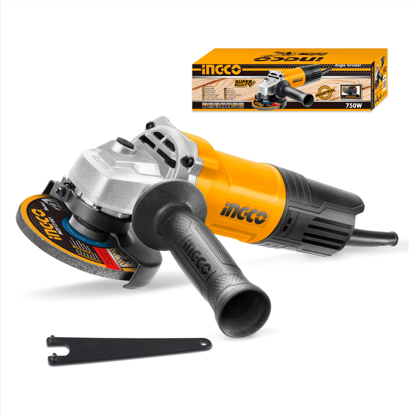 INGCO 750W Angle Grinder Industrial (Model: AG750282)-GoKimDiam Hardware Shop Shop online for all your hardware needs at GoKimDiam Hardware Shop (by Kak Heng Hardware)! From wide range of hardware tools, premium paint supplies to essential tools for home DIY projects. Enjoy free islandwide delivery with min. $120 online order to Orchard, Tuas, Jurong, Punggol, Bedok, Sengkang, Hougang, Bukit Timah, Bukit Panjang, Bukit Batok etc. Shop with us today! Or, visit our Hardware Shop in Sembawang!
