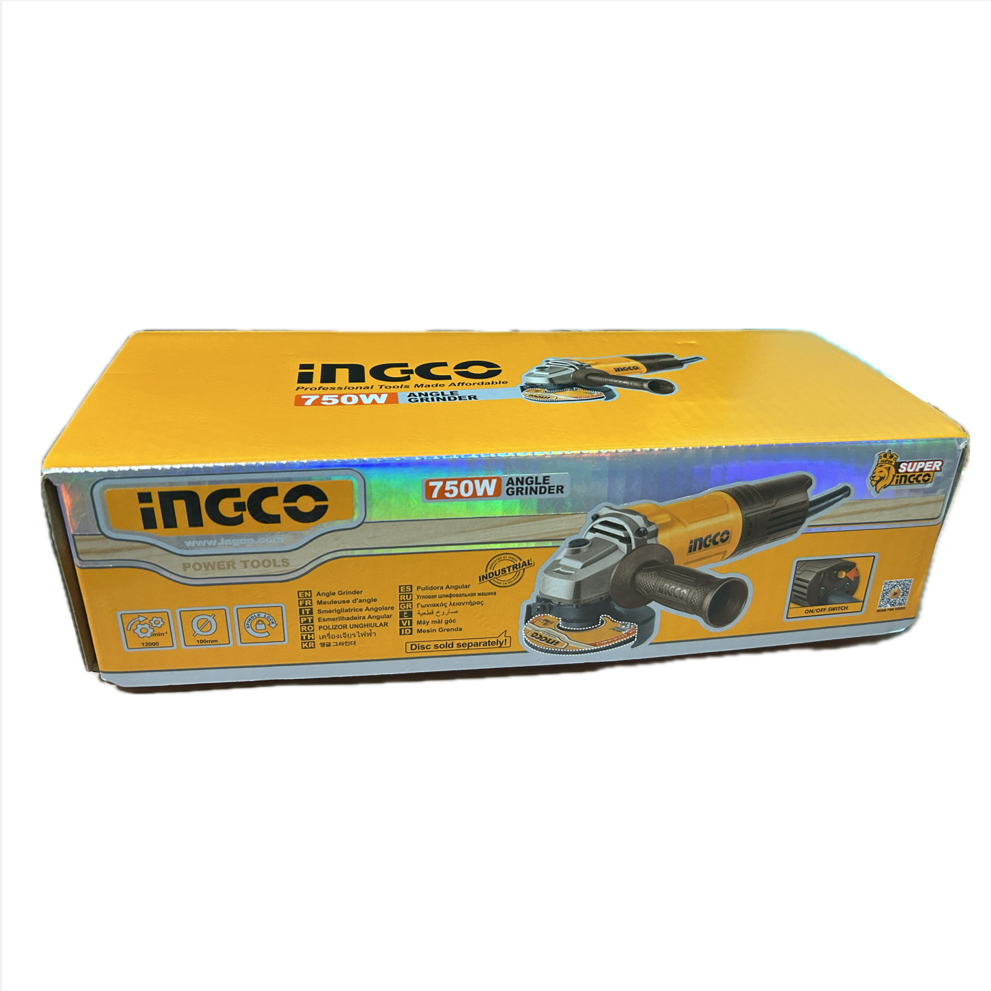 INGCO 750W Angle Grinder Industrial (Model: AG750282)-GoKimDiam Hardware Shop Shop online for all your hardware needs at GoKimDiam Hardware Shop (by Kak Heng Hardware)! From wide range of hardware tools, premium paint supplies to essential tools for home DIY projects. Enjoy free islandwide delivery with min. $120 online order to Orchard, Tuas, Jurong, Punggol, Bedok, Sengkang, Hougang, Bukit Timah, Bukit Panjang, Bukit Batok etc. Shop with us today! Or, visit our Hardware Shop in Sembawang!