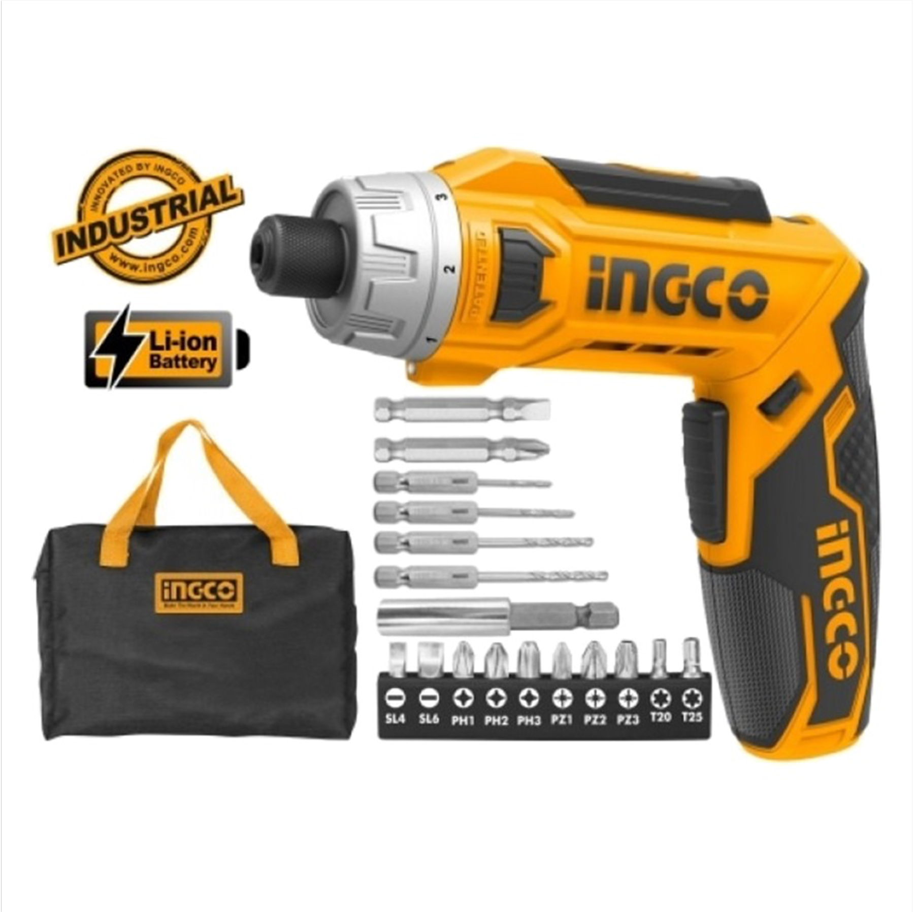 INGCO 8V 6NM 90° Rotatable Cordless Screwdriver (Model: CSDLI0802)-GoKimDiam Hardware Shop Shop online for all your hardware needs at GoKimDiam Hardware Shop (by Kak Heng Hardware)! From wide range of hardware tools, premium paint supplies to essential tools for home DIY projects. Enjoy free islandwide delivery with min. $120 online order to Orchard, Tuas, Jurong, Punggol, Bedok, Sengkang, Hougang, Bukit Timah, Bukit Panjang, Bukit Batok etc. Shop with us today! Or, visit our Hardware Shop in Sembawang!