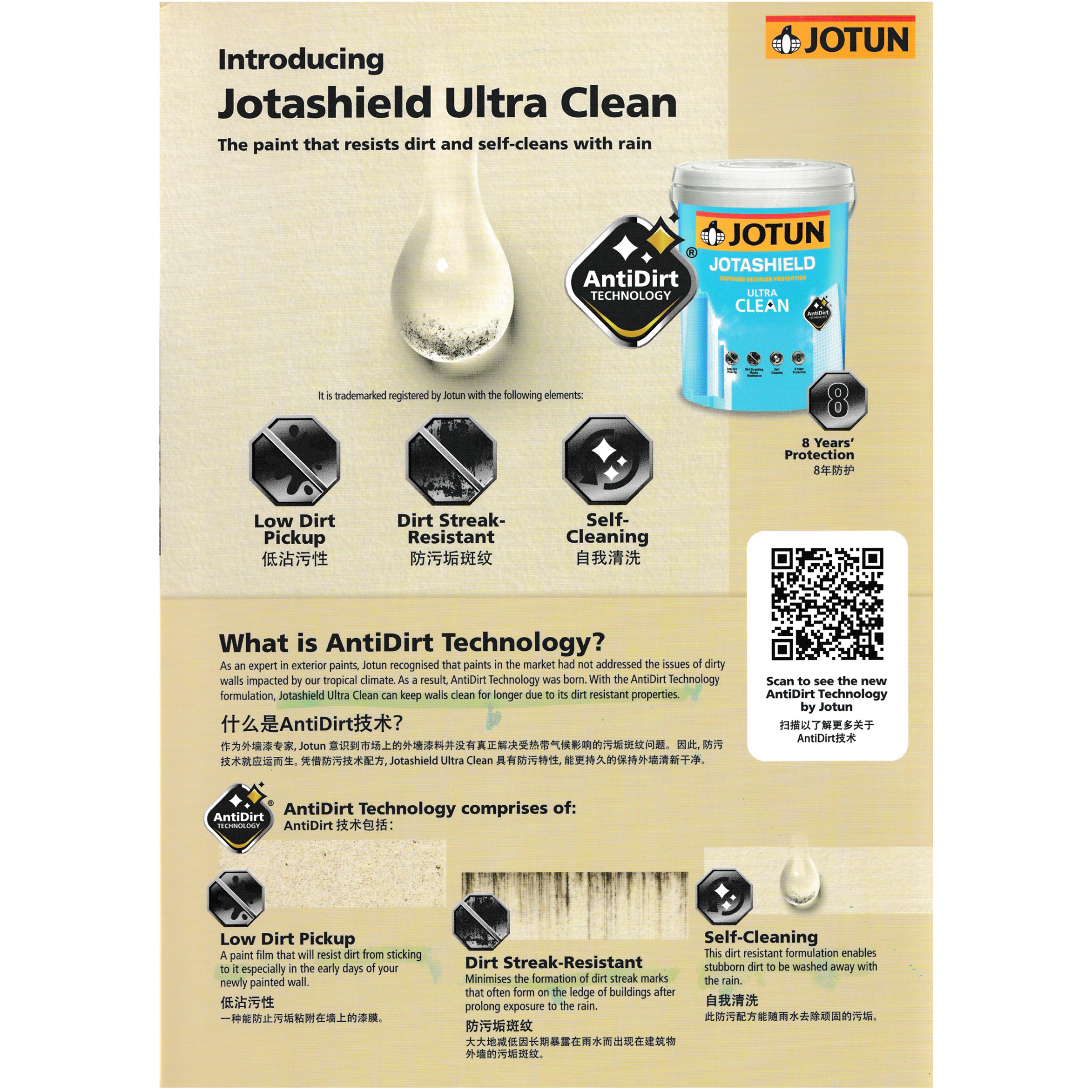 (1L) Jotun Jotashield Ultra Clean Paint-GoKimDiam Hardware Shop Shop online for all your hardware needs at GoKimDiam Hardware Shop (by Kak Heng Hardware)! From wide range of hardware tools, premium paint supplies to essential tools for home DIY projects. Enjoy free islandwide delivery with min. $120 online order to Orchard, Tuas, Jurong, Punggol, Bedok, Sengkang, Hougang, Bukit Timah, Bukit Panjang, Bukit Batok etc. Shop with us today! Or, visit our Hardware Shop in Sembawang!