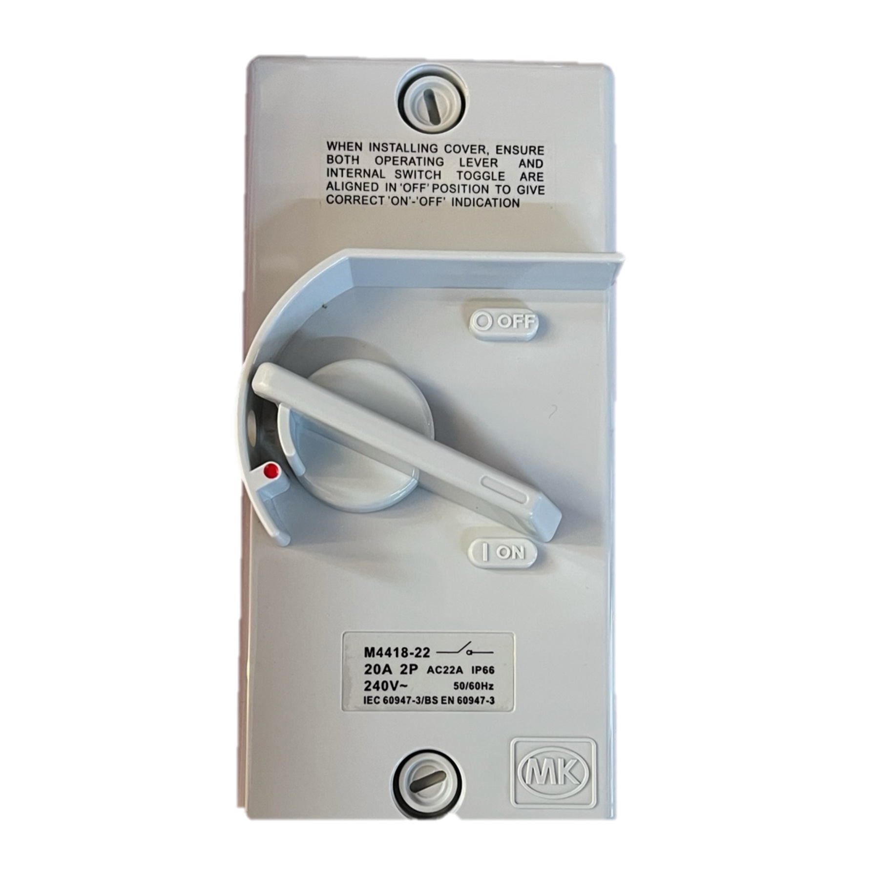 MK Honeywell Switch Isolator 2 Poles/ 4 Poles-GoKimDiam Hardware Shop Shop online for all your hardware needs at GoKimDiam Hardware Shop (by Kak Heng Hardware)! From wide range of hardware tools, premium paint supplies to essential tools for home DIY projects. Enjoy free islandwide delivery with min. $120 online order to Orchard, Tuas, Jurong, Punggol, Bedok, Sengkang, Hougang, Bukit Timah, Bukit Panjang, Bukit Batok etc. Shop with us today! Or, visit our Hardware Shop in Sembawang!