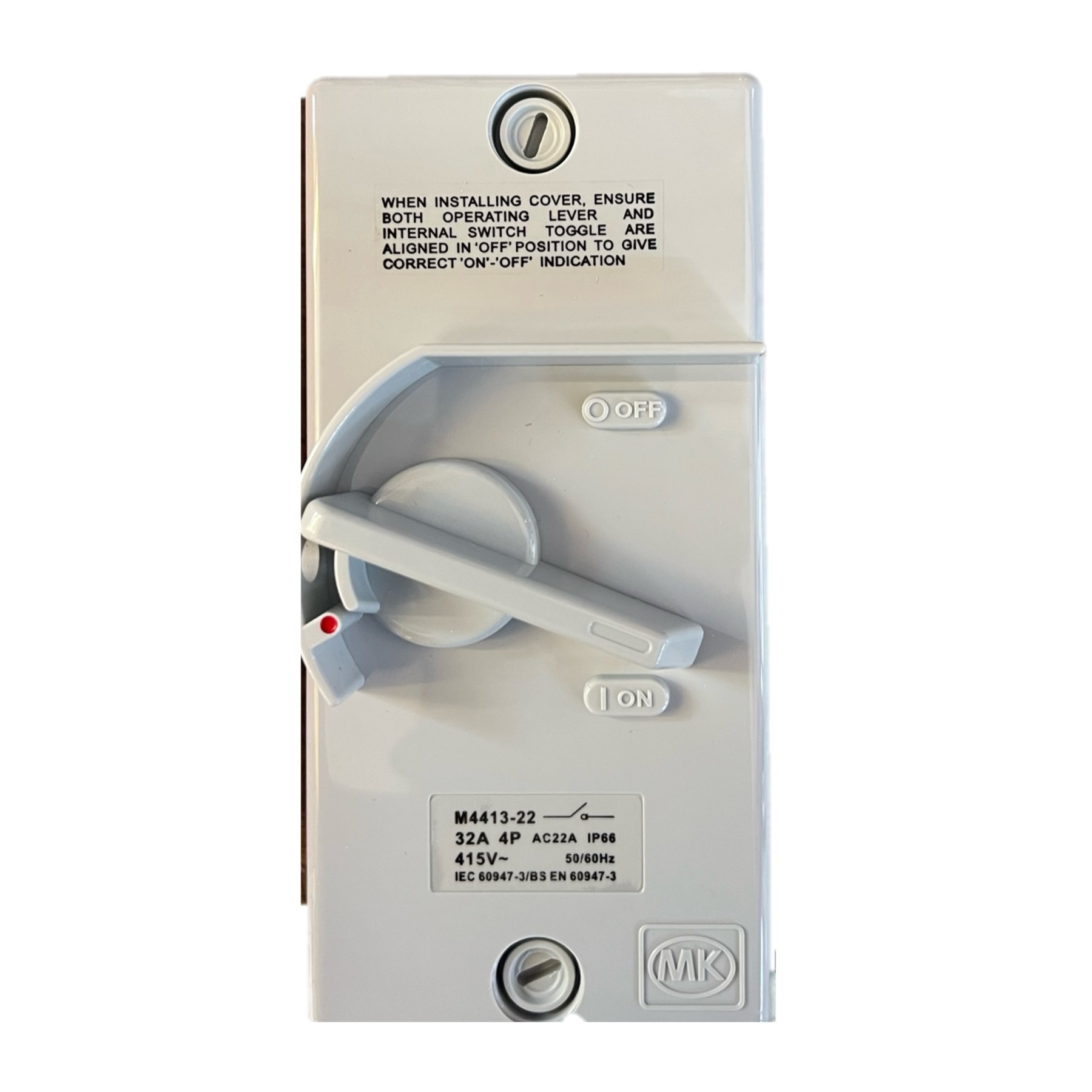 MK Honeywell Switch Isolator 2 Poles/ 4 Poles-GoKimDiam Hardware Shop Shop online for all your hardware needs at GoKimDiam Hardware Shop (by Kak Heng Hardware)! From wide range of hardware tools, premium paint supplies to essential tools for home DIY projects. Enjoy free islandwide delivery with min. $120 online order to Orchard, Tuas, Jurong, Punggol, Bedok, Sengkang, Hougang, Bukit Timah, Bukit Panjang, Bukit Batok etc. Shop with us today! Or, visit our Hardware Shop in Sembawang!