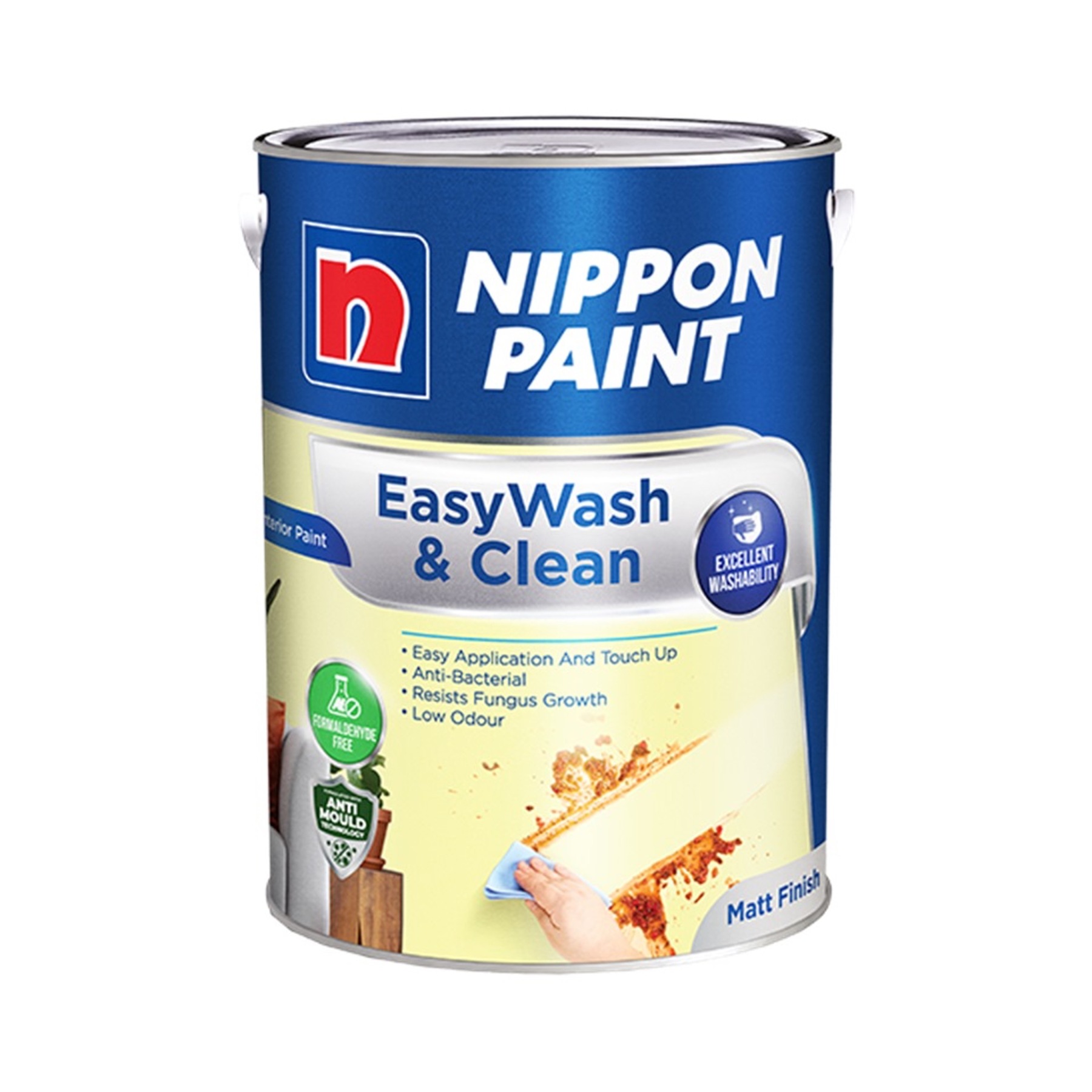 (1L) Nippon Paint EasyWash & Clean (Matt)