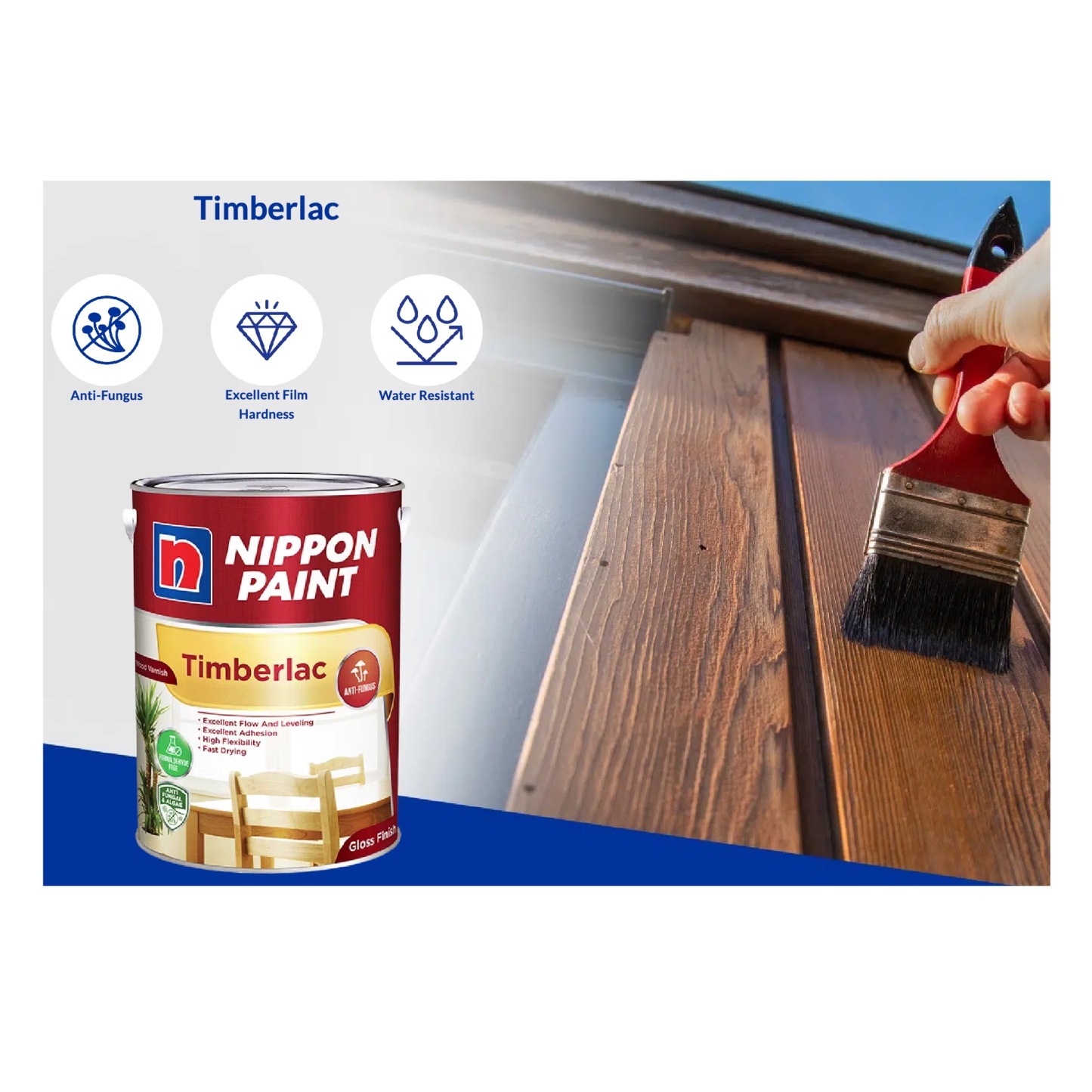 (1L) Nippon Paint Timberlac 
