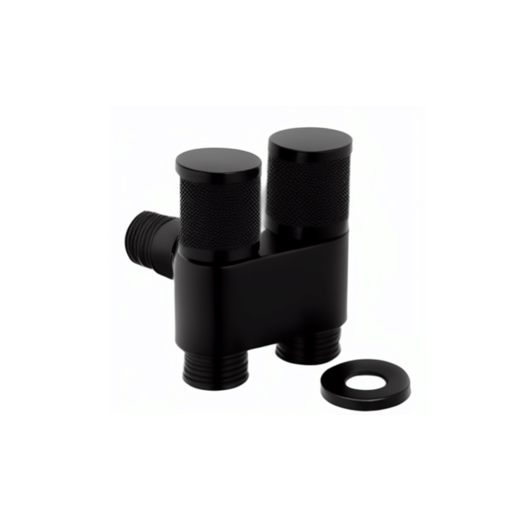 SHOWY 3-Way Diverter Valve (Double Control) - Matt Black -GoKimDiam Hardware Shop Shop online for all your hardware needs at GoKimDiam Hardware Shop (by Kak Heng Hardware)! From wide range of hardware tools, premium paint supplies to essential tools for home DIY projects. Enjoy free islandwide delivery with min. $120 online order to Orchard, Tuas, Jurong, Punggol, Bedok, Sengkang, Hougang, Bukit Timah, Bukit Panjang, Bukit Batok etc. Shop with us today! Or, visit our Hardware Shop in Sembawang!