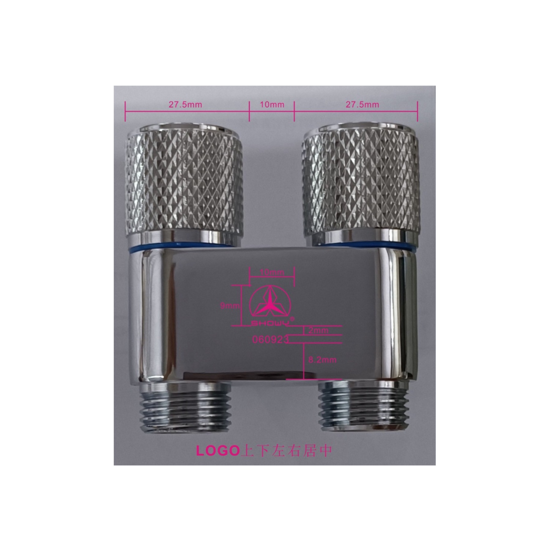 SHOWY 3-Way Diverter Valve (Double Control) - Chrome Plated -GoKimDiam Hardware Shop Shop online for all your hardware needs at GoKimDiam Hardware Shop (by Kak Heng Hardware)! From wide range of hardware tools, premium paint supplies to essential tools for home DIY projects. Enjoy free islandwide delivery with min. $120 online order to Orchard, Tuas, Jurong, Punggol, Bedok, Sengkang, Hougang, Bukit Timah, Bukit Panjang, Bukit Batok etc. Shop with us today! Or, visit our Hardware Shop in Sembawang!