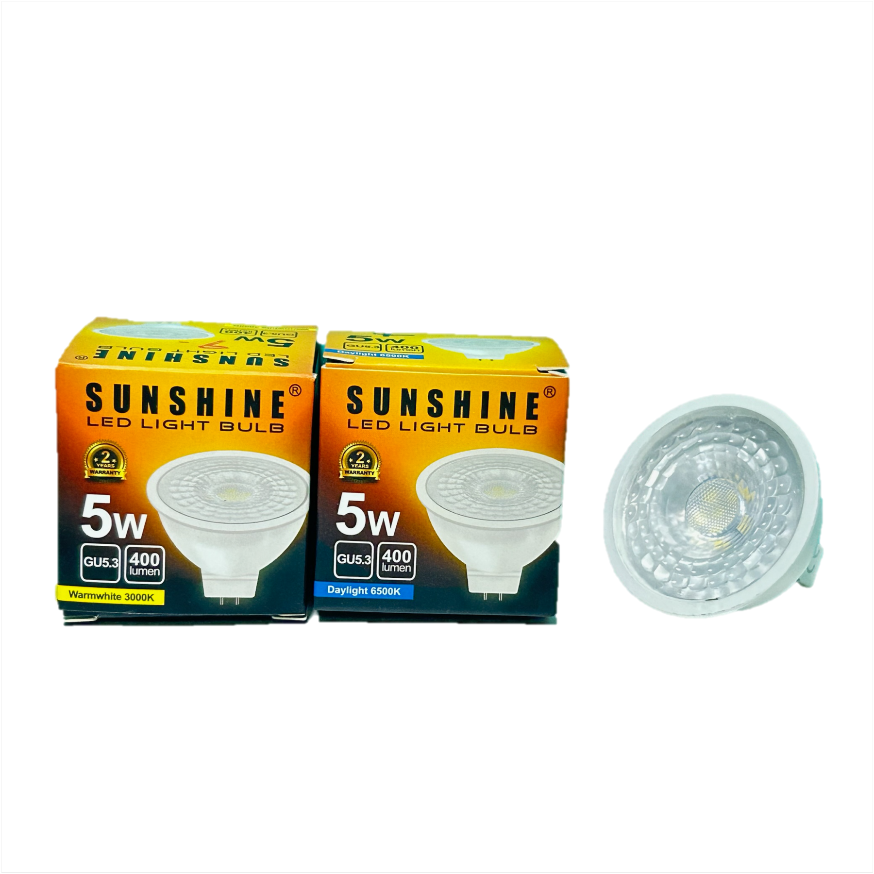 SUNSHINE LED Light Bulb 5W (Base GU5.3)-GoKimDiam Hardware Shop Shop online for all your hardware needs at GoKimDiam Hardware Shop (by Kak Heng Hardware)! From wide range of hardware tools, premium paint supplies to essential tools for home DIY projects. Enjoy free islandwide delivery with min. $120 online order to Orchard, Tuas, Jurong, Punggol, Bedok, Sengkang, Hougang, Bukit Timah, Bukit Panjang, Bukit Batok etc. Shop with us today! Or, visit our Hardware Shop in Sembawang!